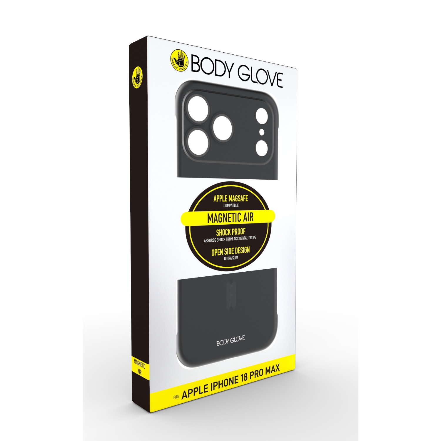 Body Glove Magnetic AirCase - Apple iPhone 18 Pro Max - Black - Image 18