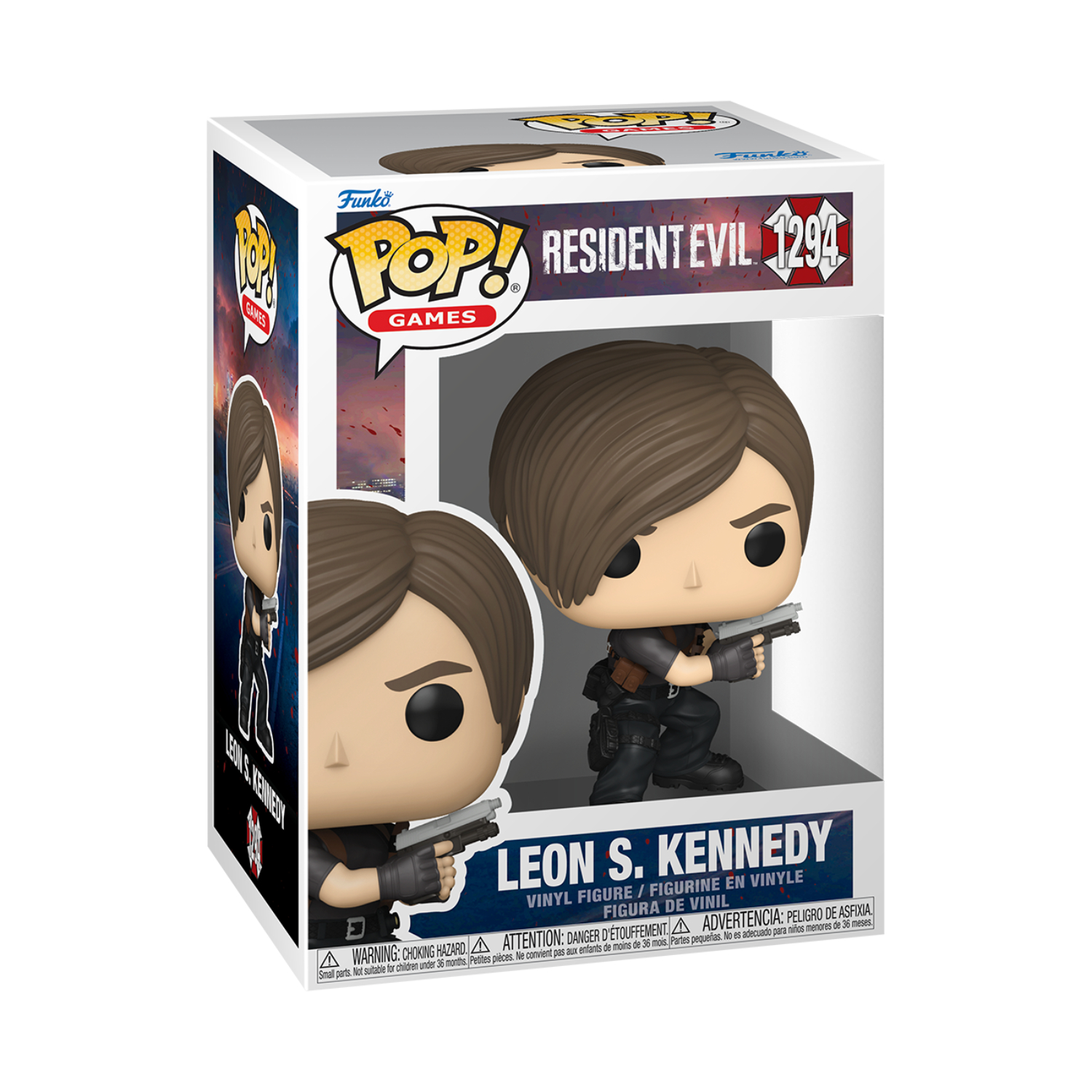 Funko Pop! Games: Resident Evil - Leon Kennedy - Image 3