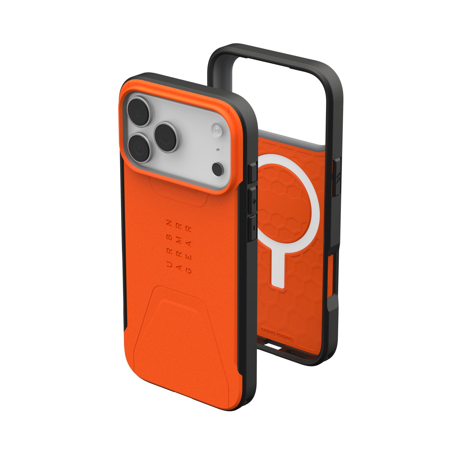 UAG Civilian Magnet Case - Apple iPhone 18 Pro Max / 17 Pro Max - Orange - Image 20