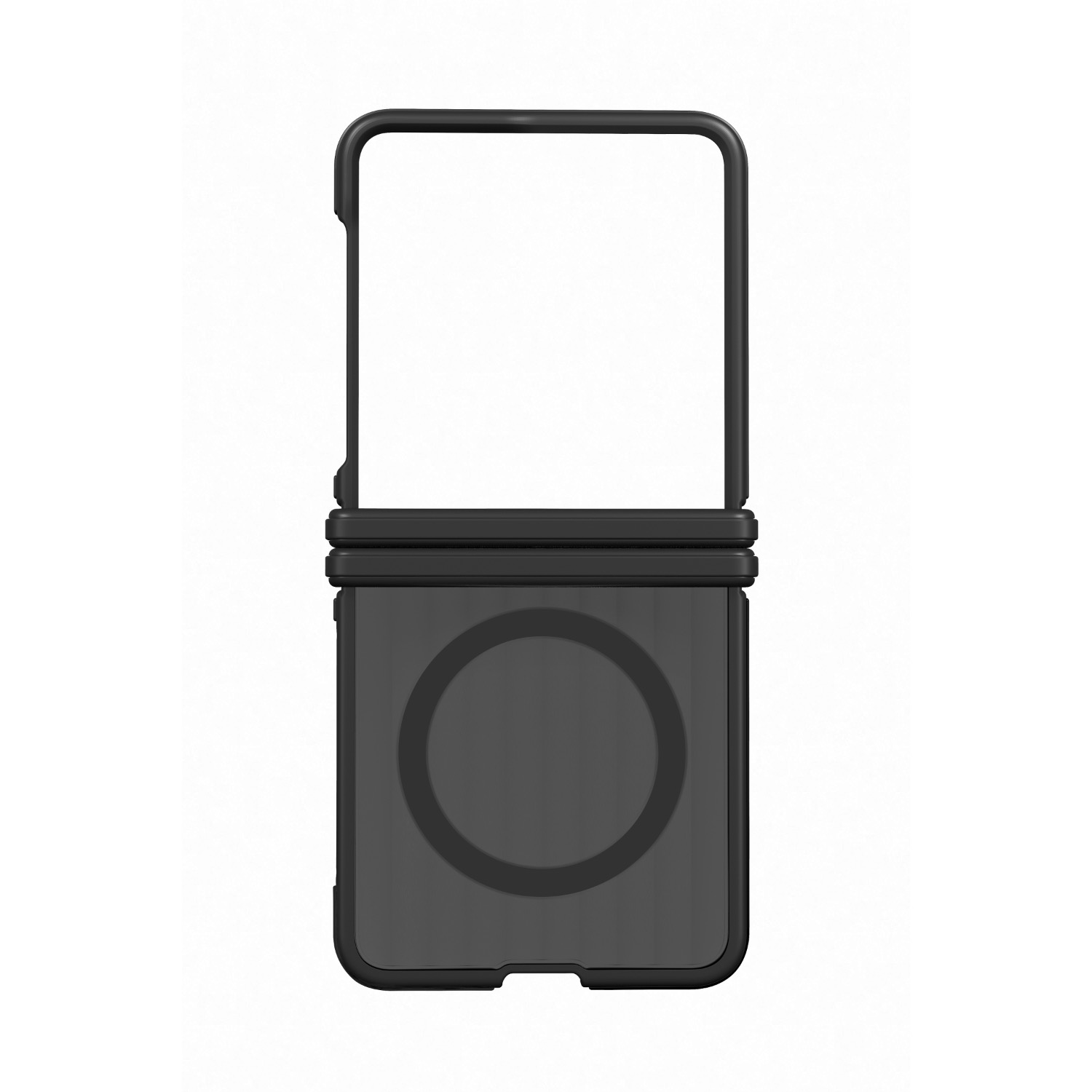 Samsung SMAPP Hybrid Shield Magnet Cover - Samsung Galaxy Z Flip8 - Black - Image 3