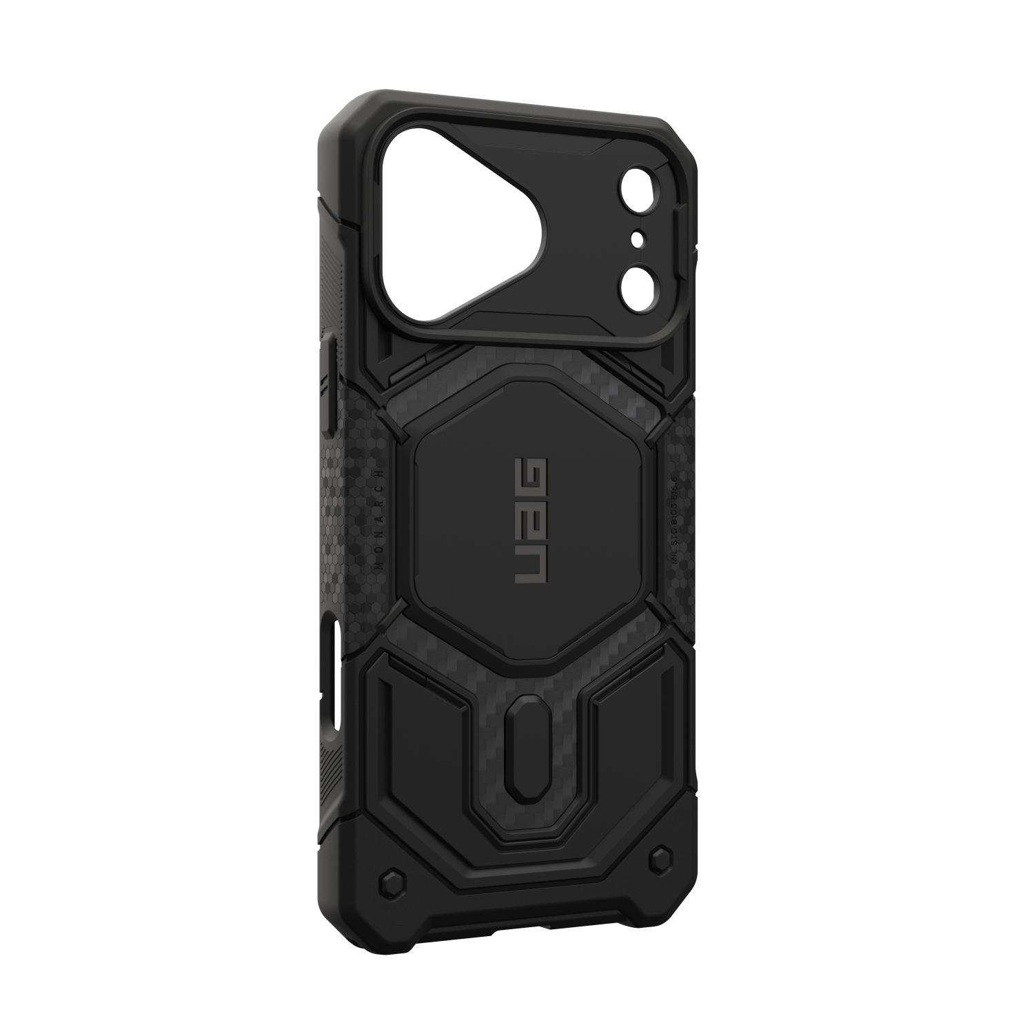 UAG Monarch Pro Magnet Case - Apple iPhone 18 Pro Max / 17 Pro Max - Carbon Fibre - Image 14