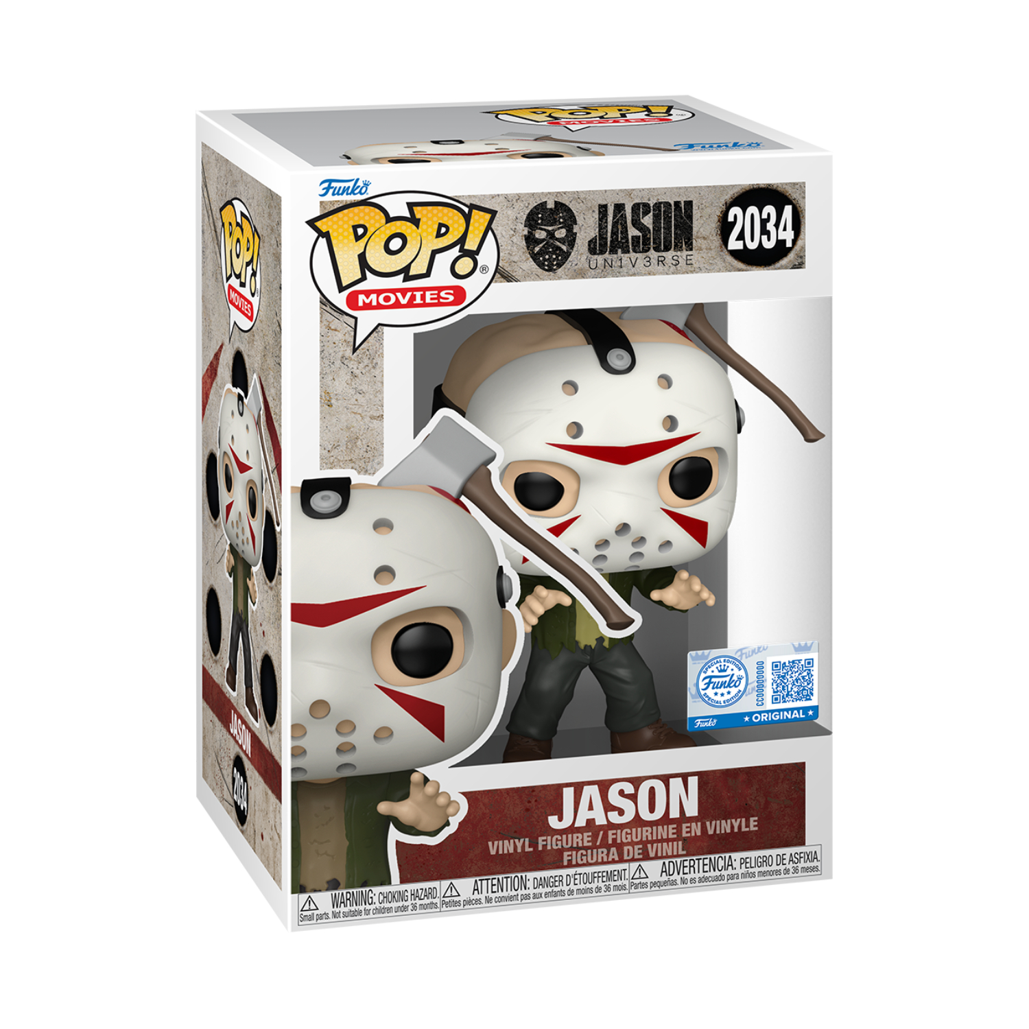 Funko Pop! Movies: Jason Universe - Jason (Axe in Head)(Special Edition) - Image 3