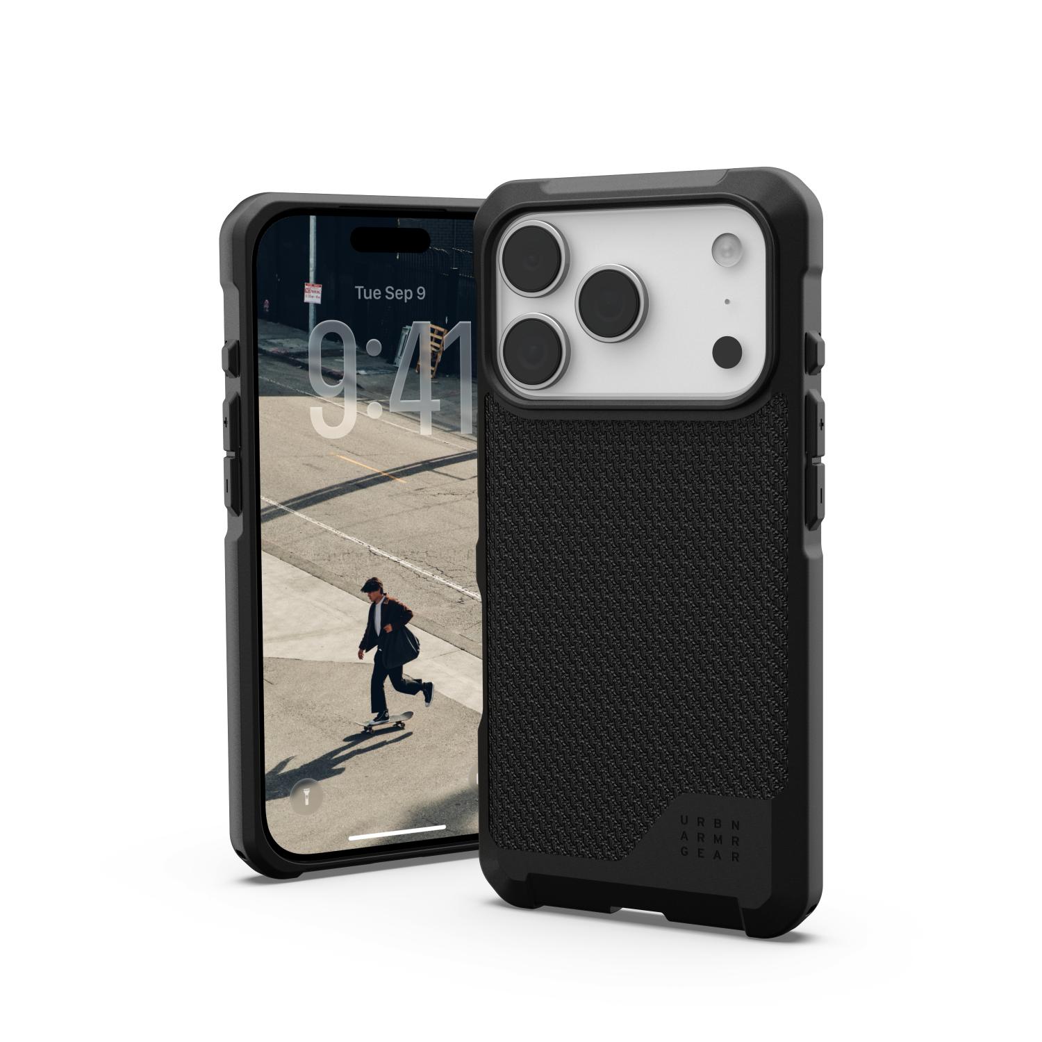UAG Metropolis LT Magnet Case - Apple iPhone 18 Pro / 17 Pro - Kevlar Black - Image 7