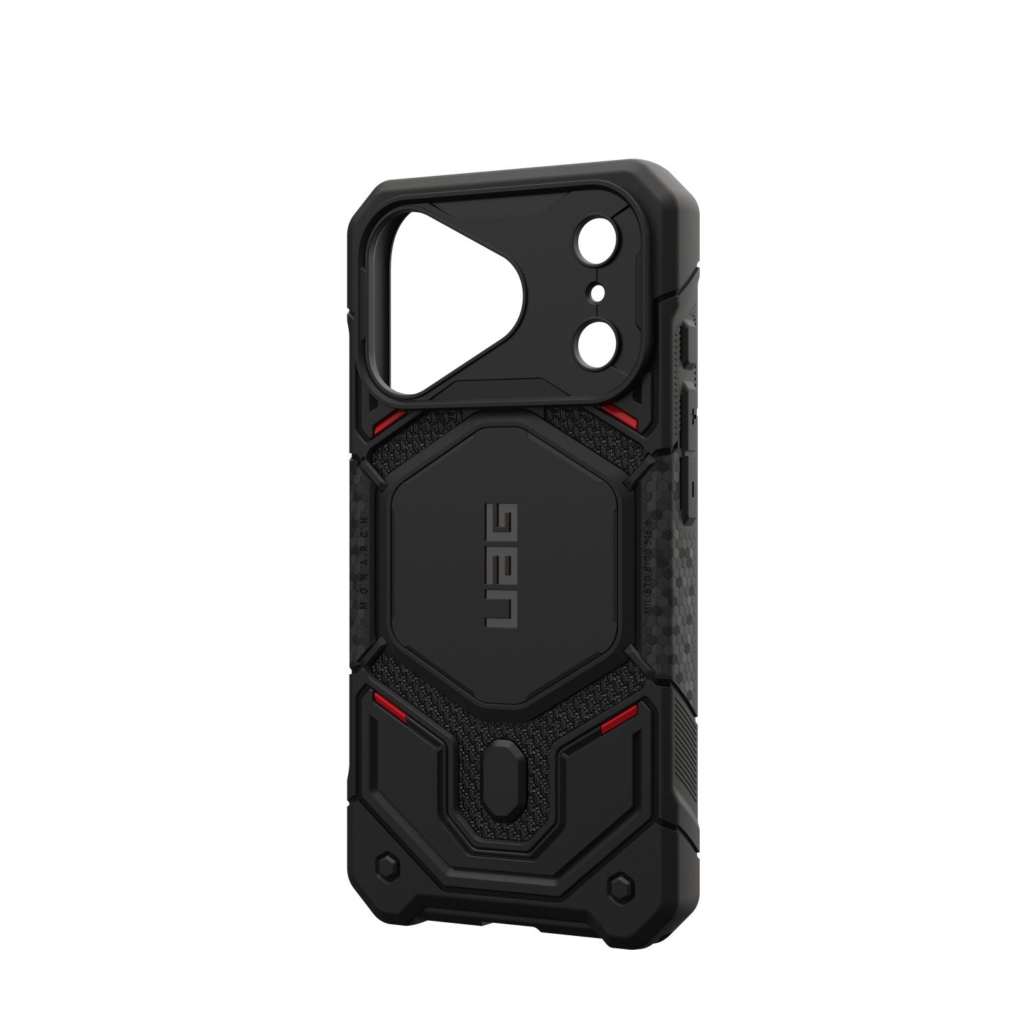 UAG Monarch Pro Magnet Case - Apple iPhone 18 Pro / 17 Pro - Kevlar Black - Image 2