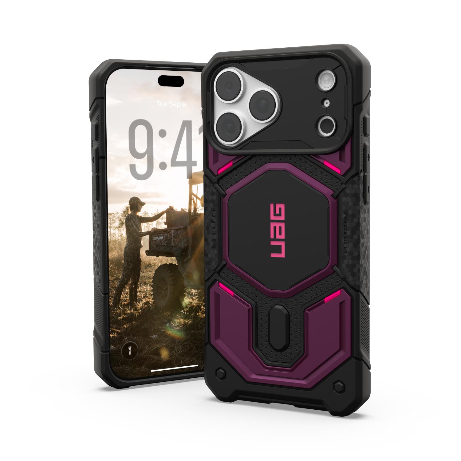 UAG Monarch Pro Magnet Case - Apple iPhone 18 Pro / 17 Pro - Purple - Image 18