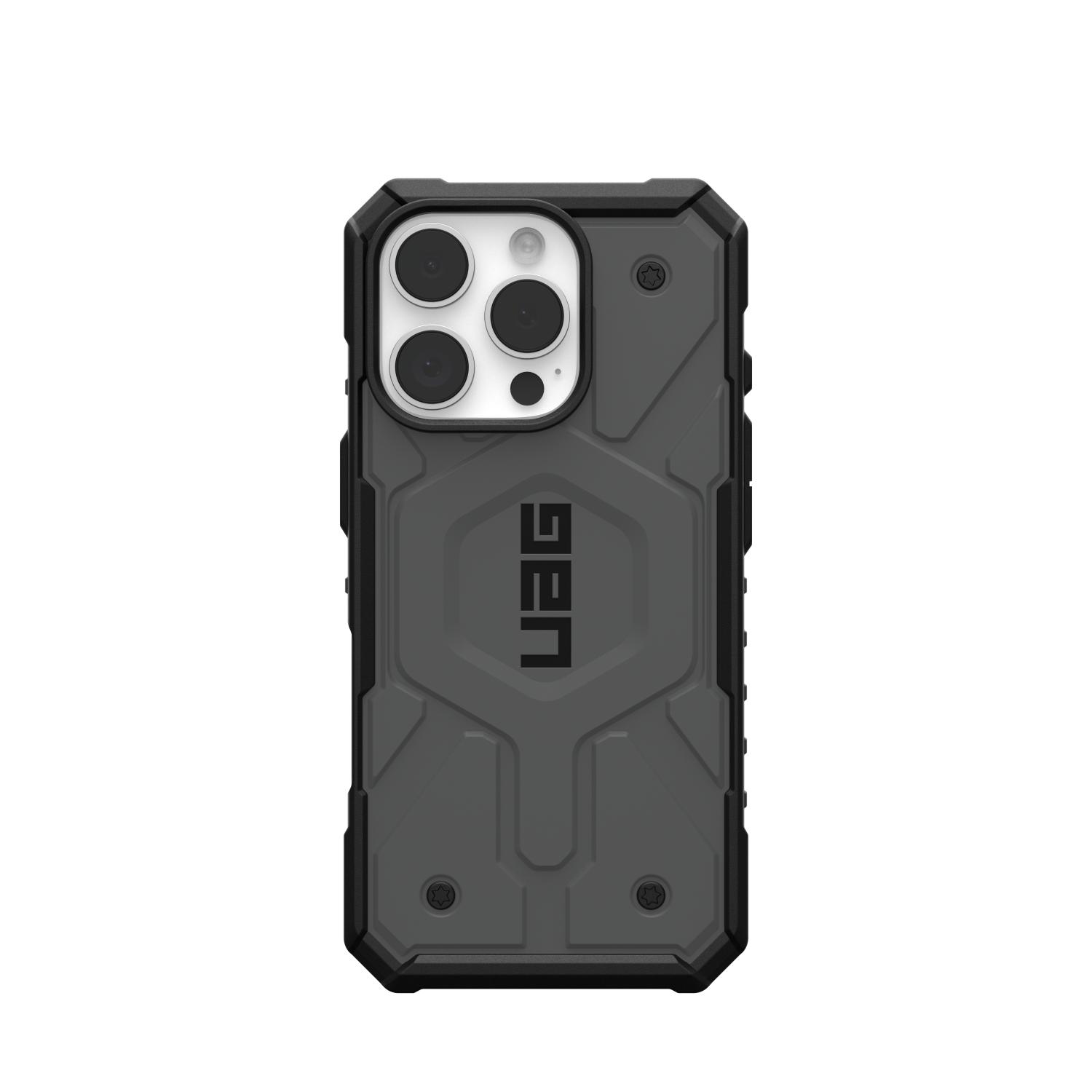 UAG Pathfinder Magsafe Case - Apple iPhone 16 Pro - Silver - Image 12