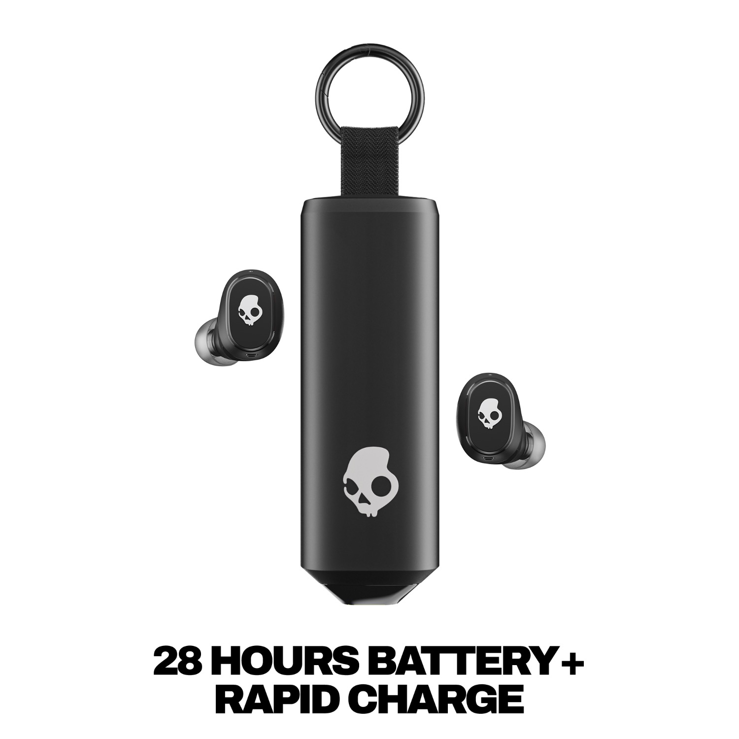 Skullcandy Dime® 360 Earbuds - Black - Image 6