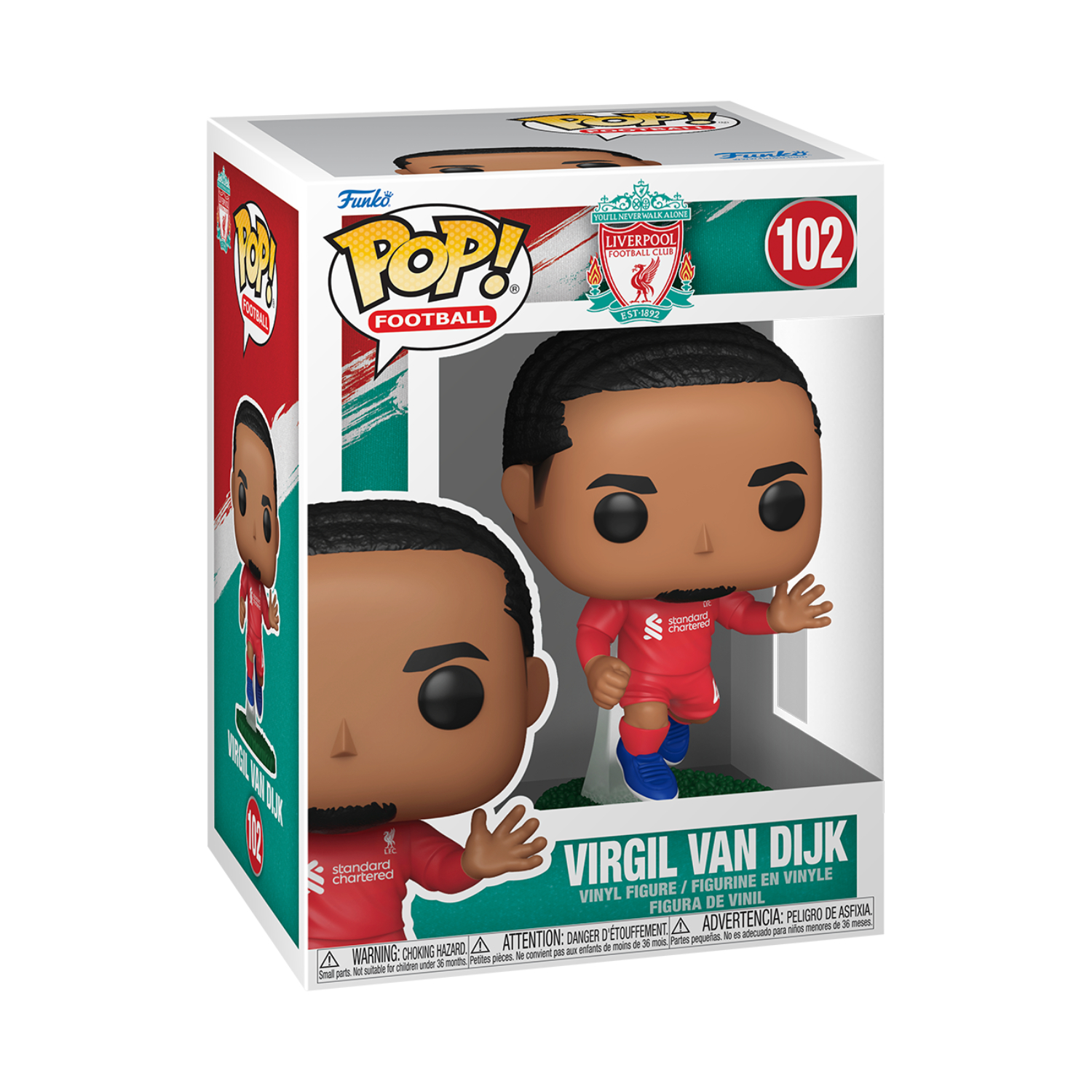 Funko Pop! Football: Liverpool FC - Virgil Van Dijk - Image 3