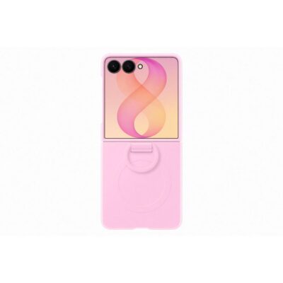 Samsung Silicone Magnet Cover With Ring - Samsung Galaxy Z Flip8 - Violet