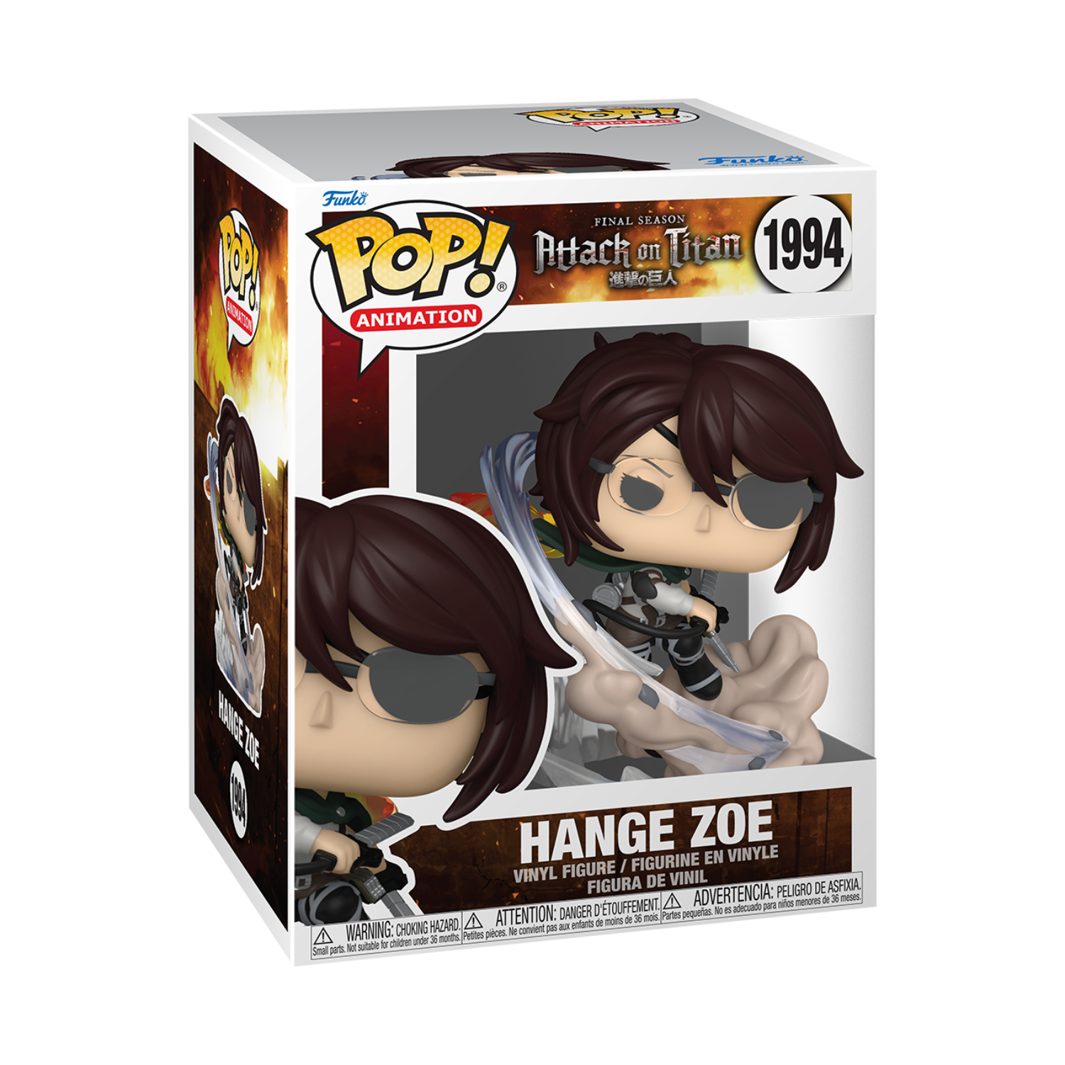 Funko Pop! Animation: Attack On Titan - Hange Zoe - Image 33
