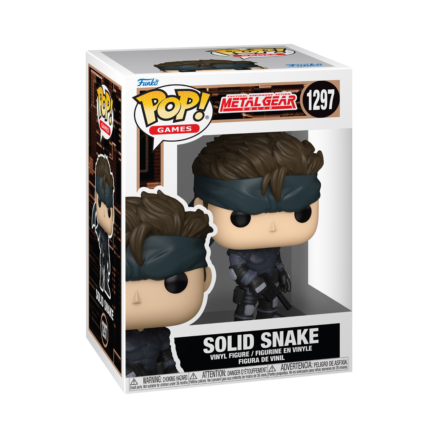 Funko Pop! Games: METAL GEAR SOLID - Solid Snake - Image 3
