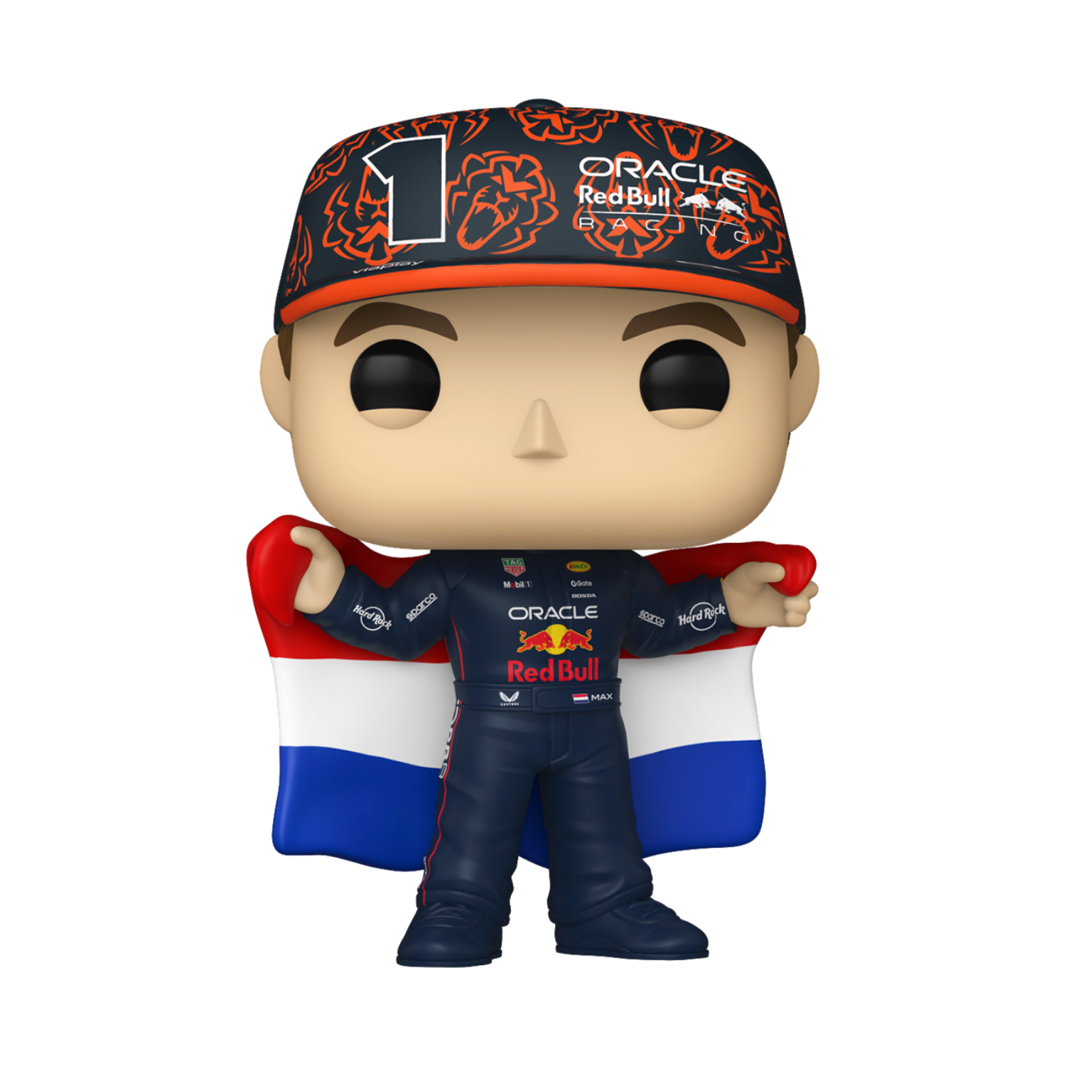 Funko Pop! Racing: Red Bull Racing - Max Verstappen with Dutch Flag (Special Edition) - Image 2