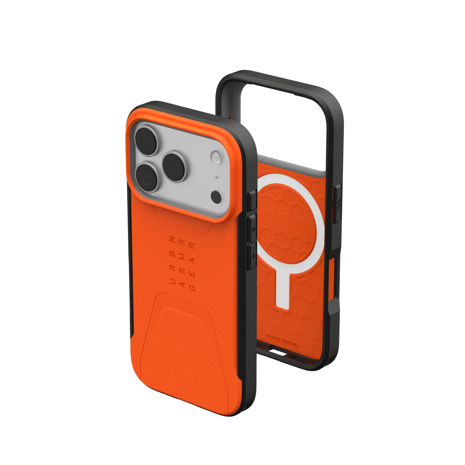UAG Civilian Magnet Case - Apple iPhone 18 Pro / 17 Pro - Orange - Image 20