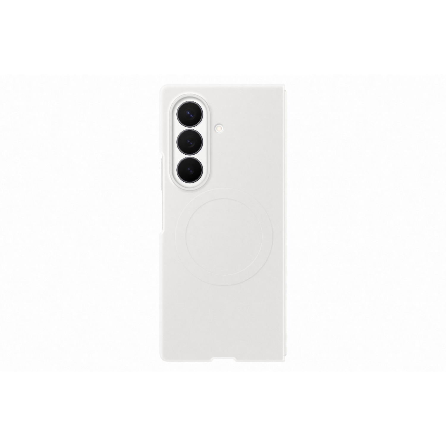 Samsung Silicone Magnet Cover With Ring - Samsung Galaxy Z Fold8 Ultra - White - Image 6