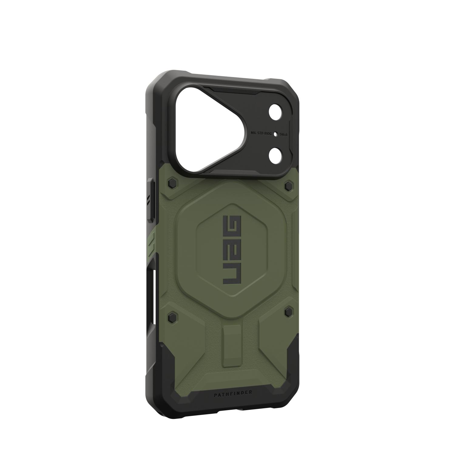 UAG Pathfinder Magnet Case - Apple iPhone 18 Pro / 17 Pro - Olive - Image 3