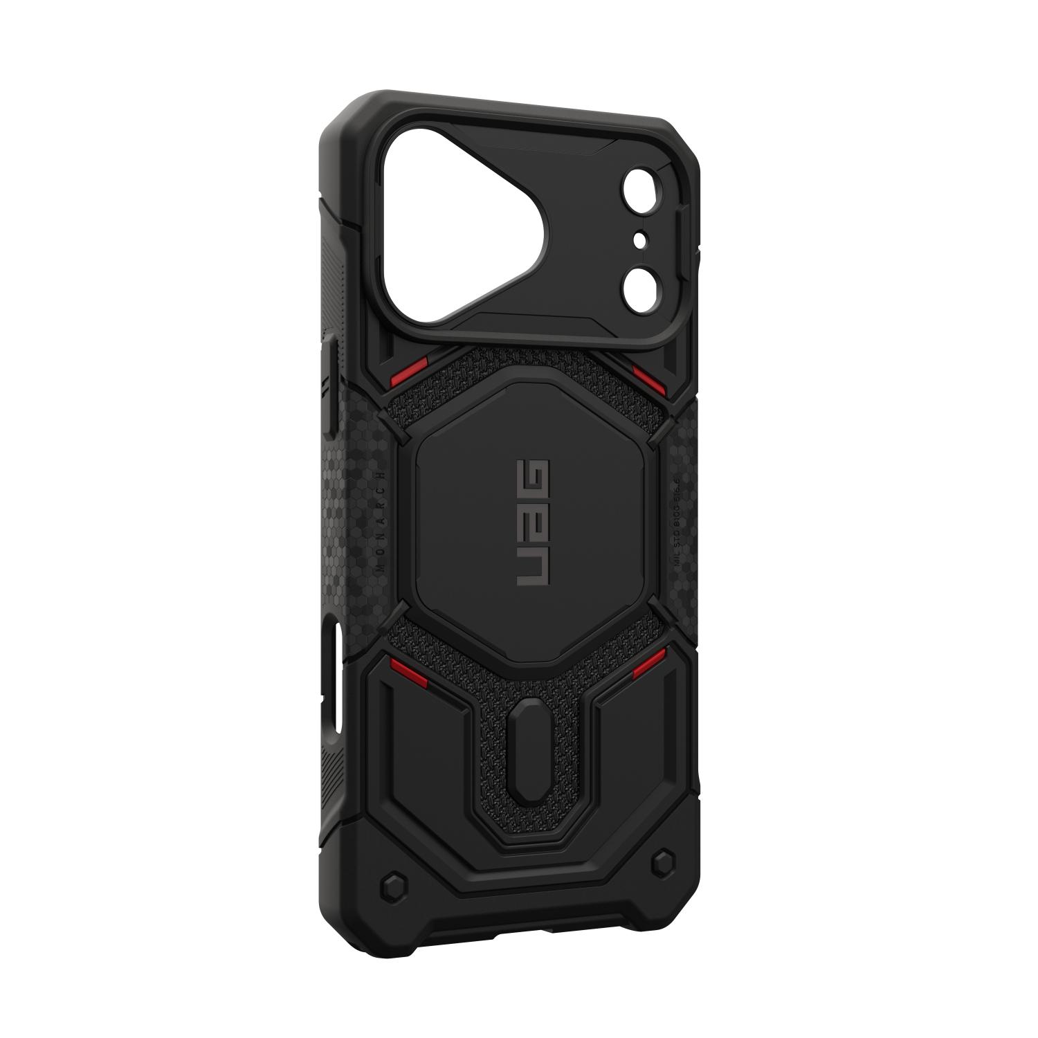 UAG Monarch Pro Magnet Case - Apple iPhone 18 Pro Max / 17 Pro Max - Kevlar Black - Image 14