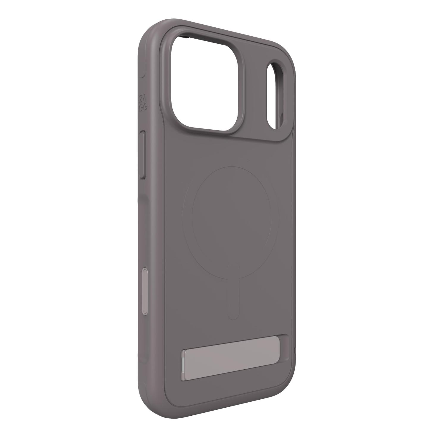 ZAGG Sedona Snap Case With Kickstand - Apple iPhone 18 Pro Max / 17 Pro Max - Grey - Image 5