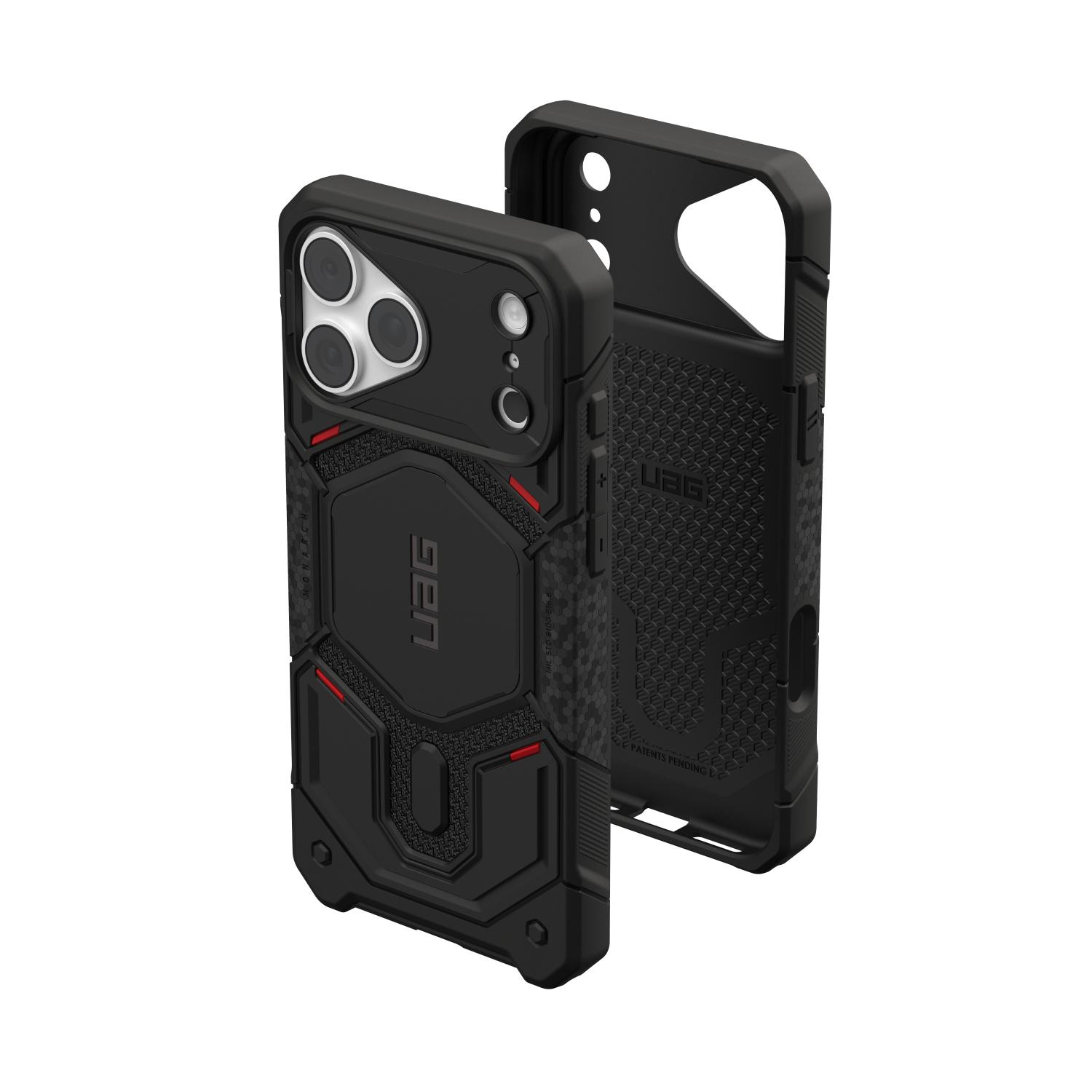 UAG Monarch Pro Magnet Case - Apple iPhone 18 Pro Max / 17 Pro Max - Kevlar Black - Image 9