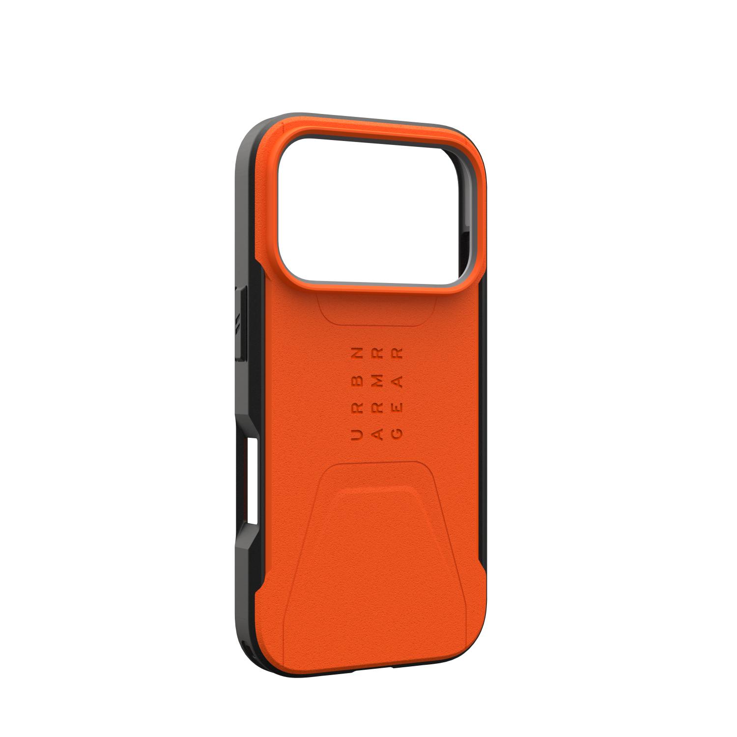 UAG Civilian Magnet Case - Apple iPhone 18 Pro / 17 Pro - Orange - Image 3