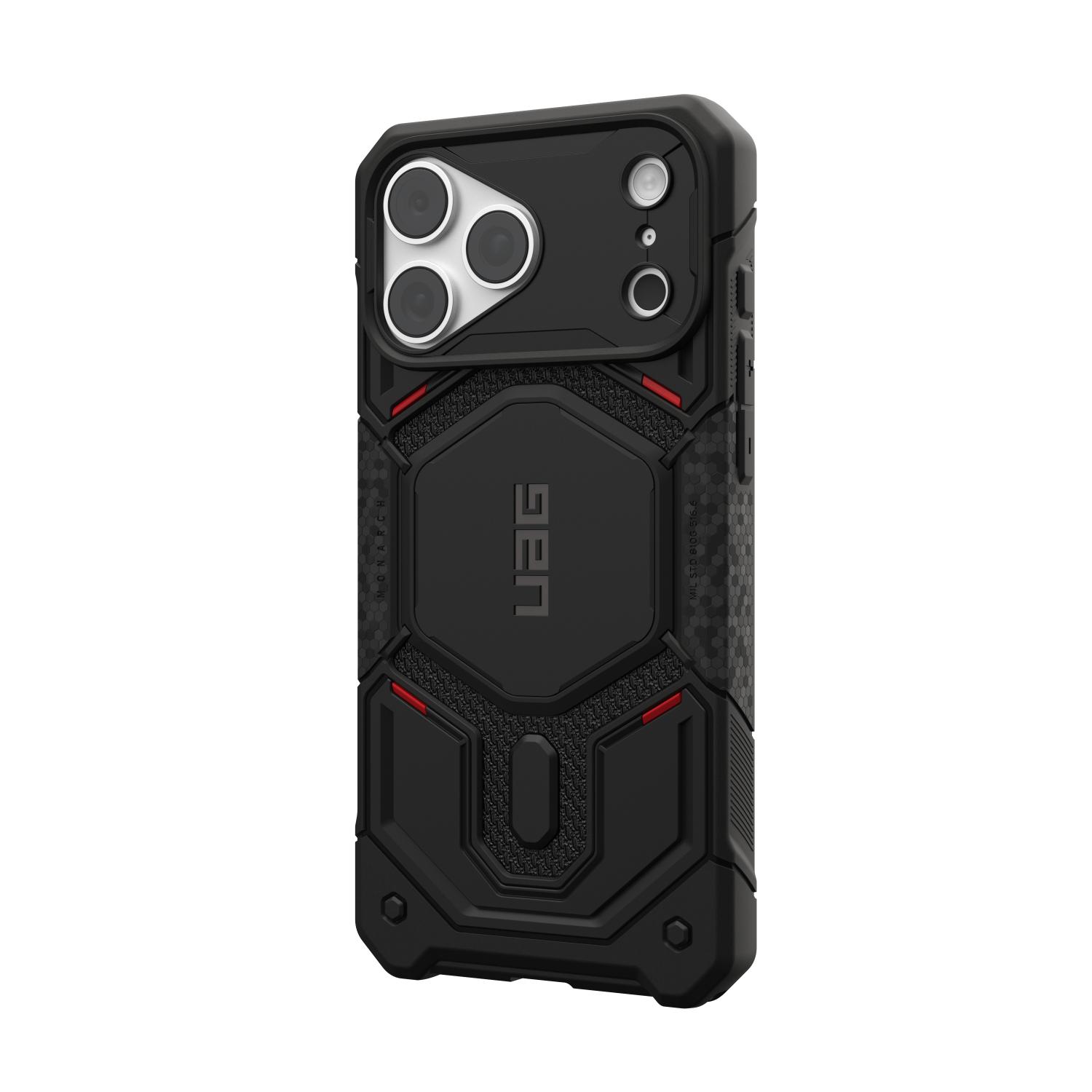 UAG Monarch Pro Magnet Case - Apple iPhone 18 Pro Max / 17 Pro Max - Kevlar Black - Image 22