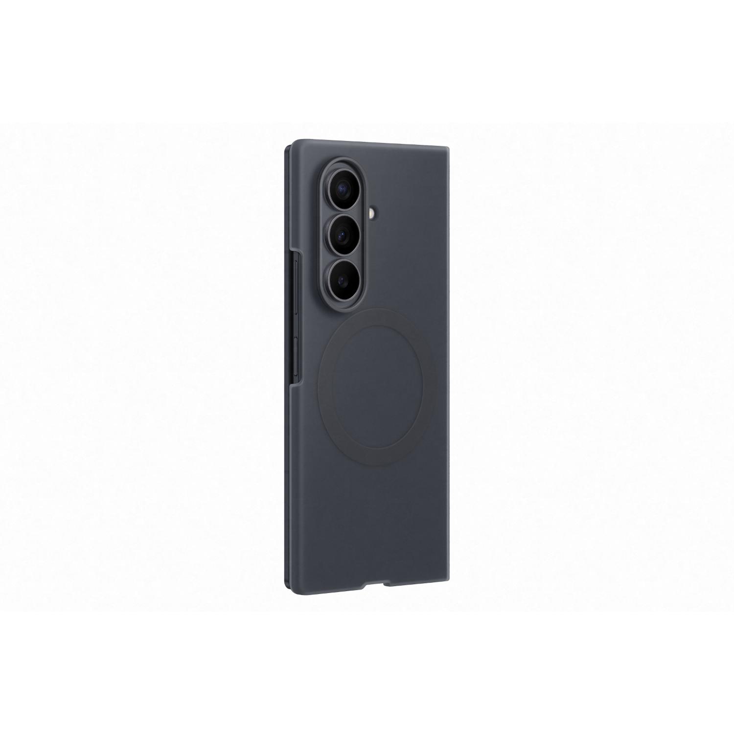 Samsung Silicone Magnet Cover With Ring - Samsung Galaxy Z Fold8 Ultra - Black - Image 8