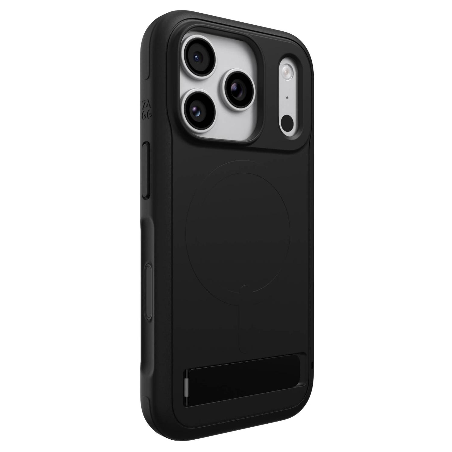 ZAGG Sedona Snap Case With Kickstand - Apple iPhone 18 Pro / 17 Pro - Black - Image 12