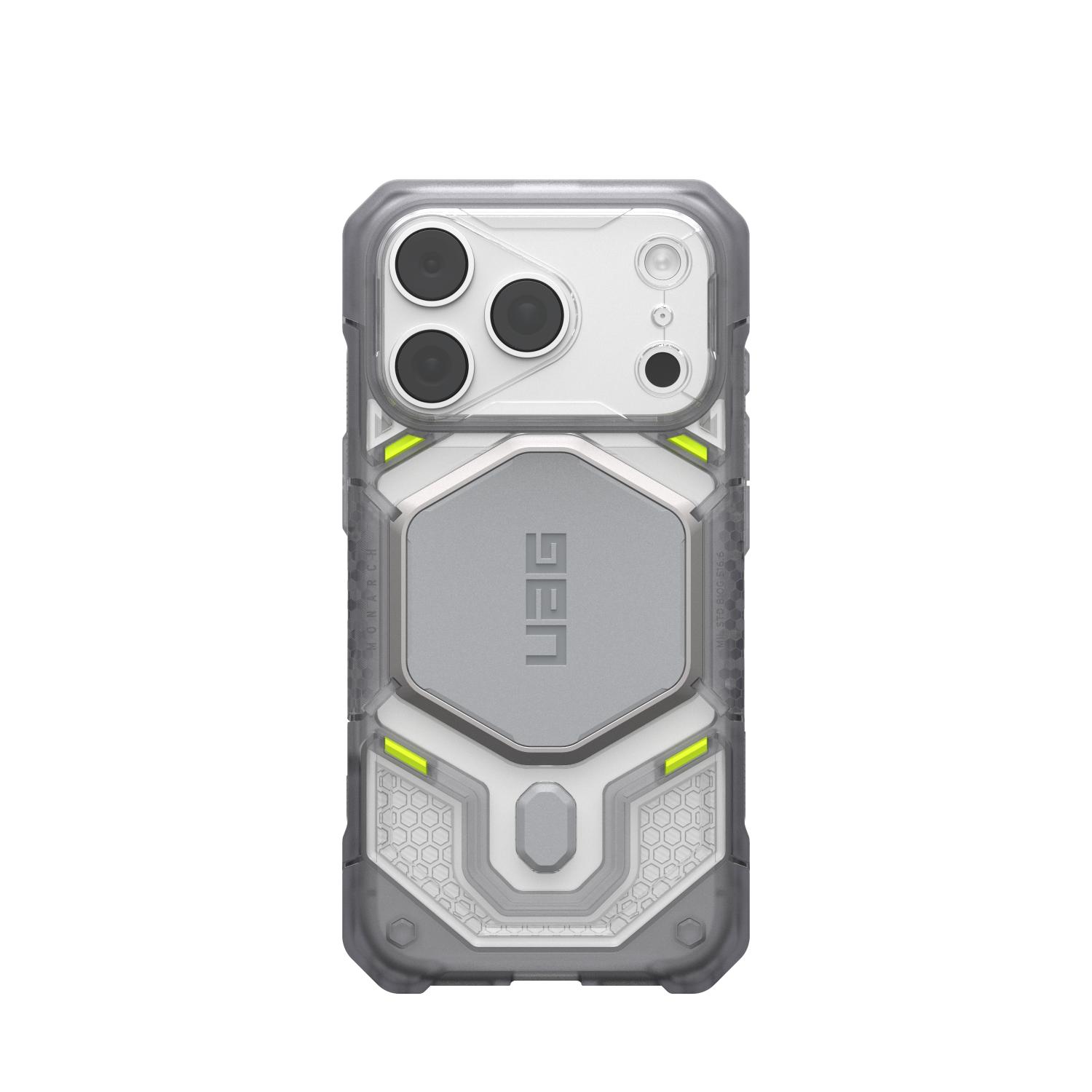 UAG Monarch Pro Magnet Case - Apple iPhone 18 Pro / 17 Pro - Ice - Image 21