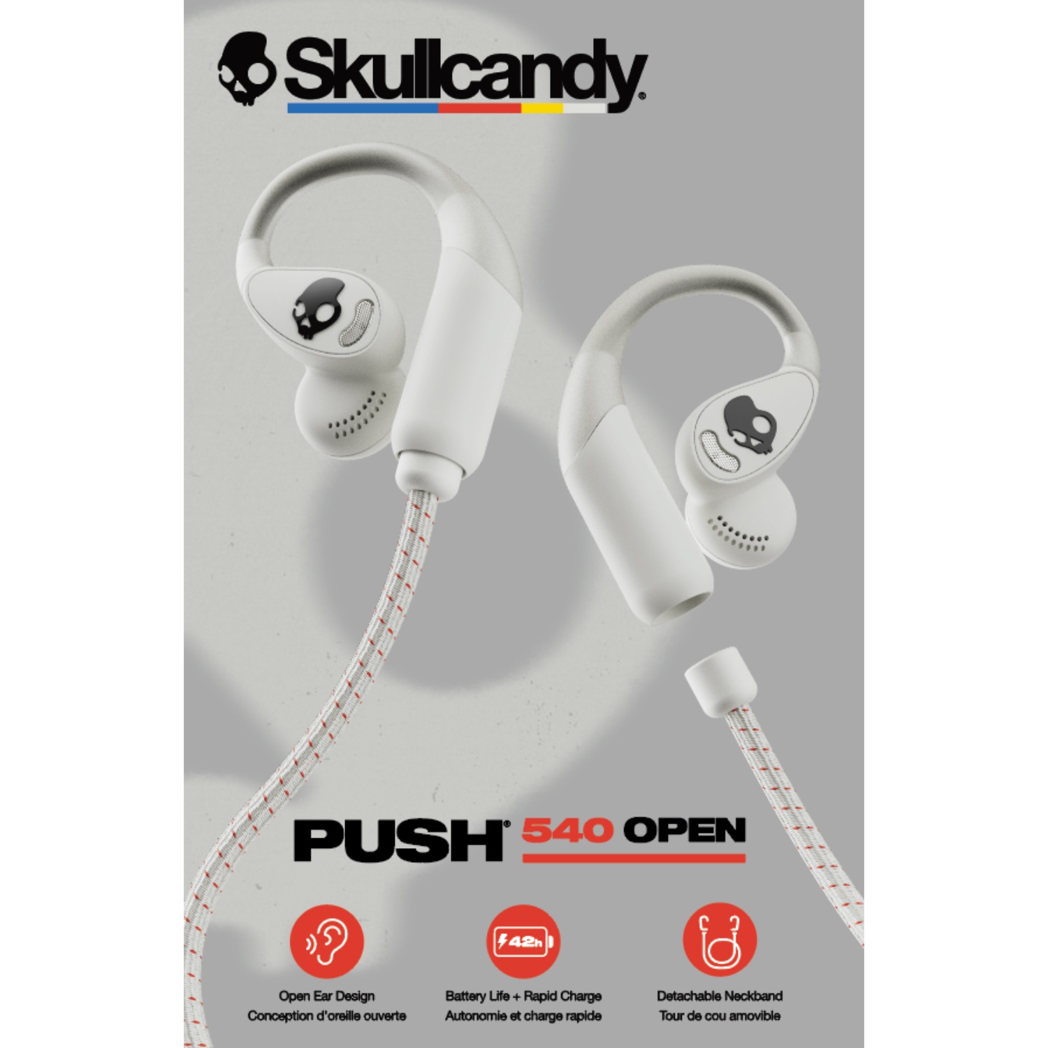 Skullcandy Push® 540 Open Ear - Bone - Image 7