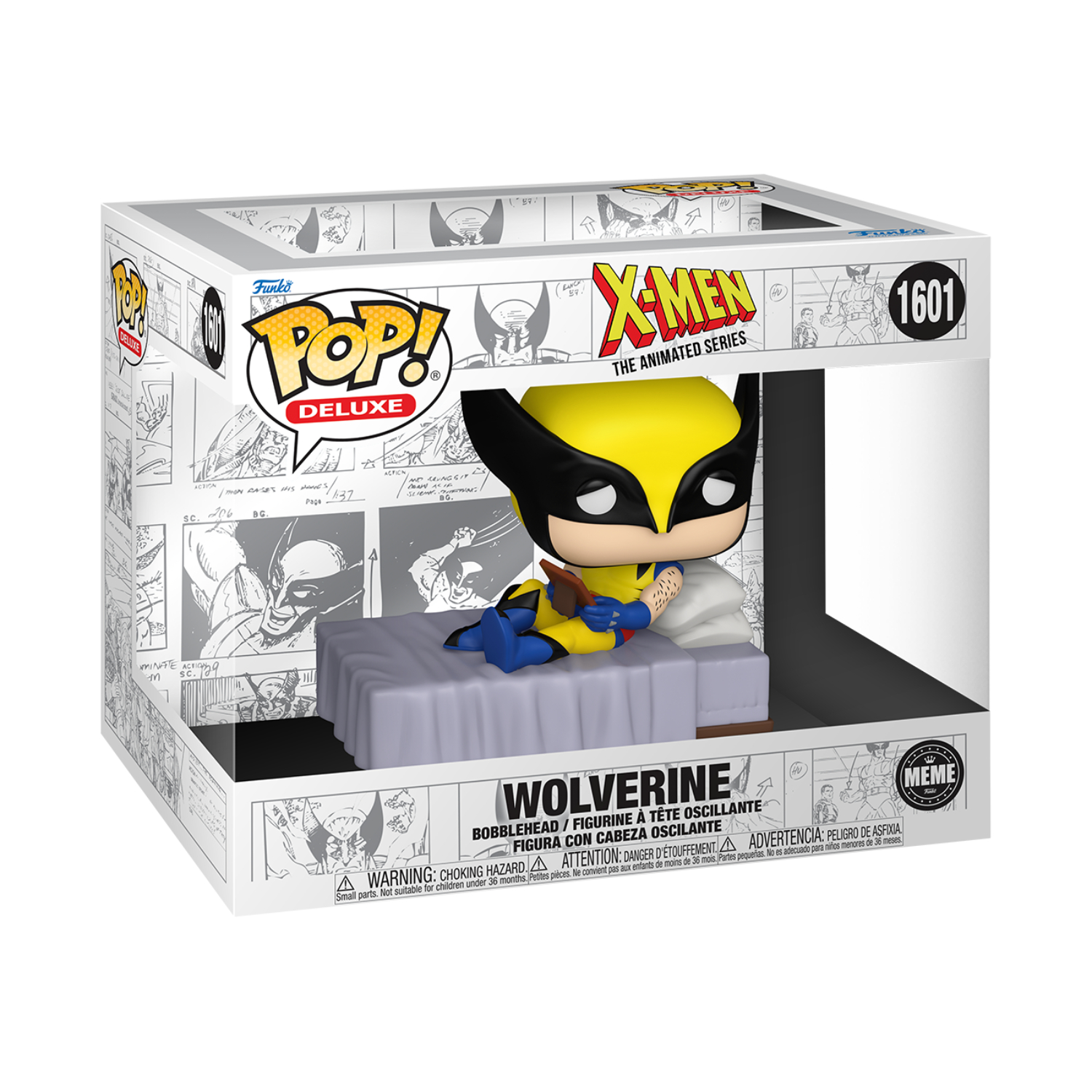 Funko Pop! Deluxe: X-Men The Animated Series - Wolverine (Wolverine's Crush Meme) - Image 3