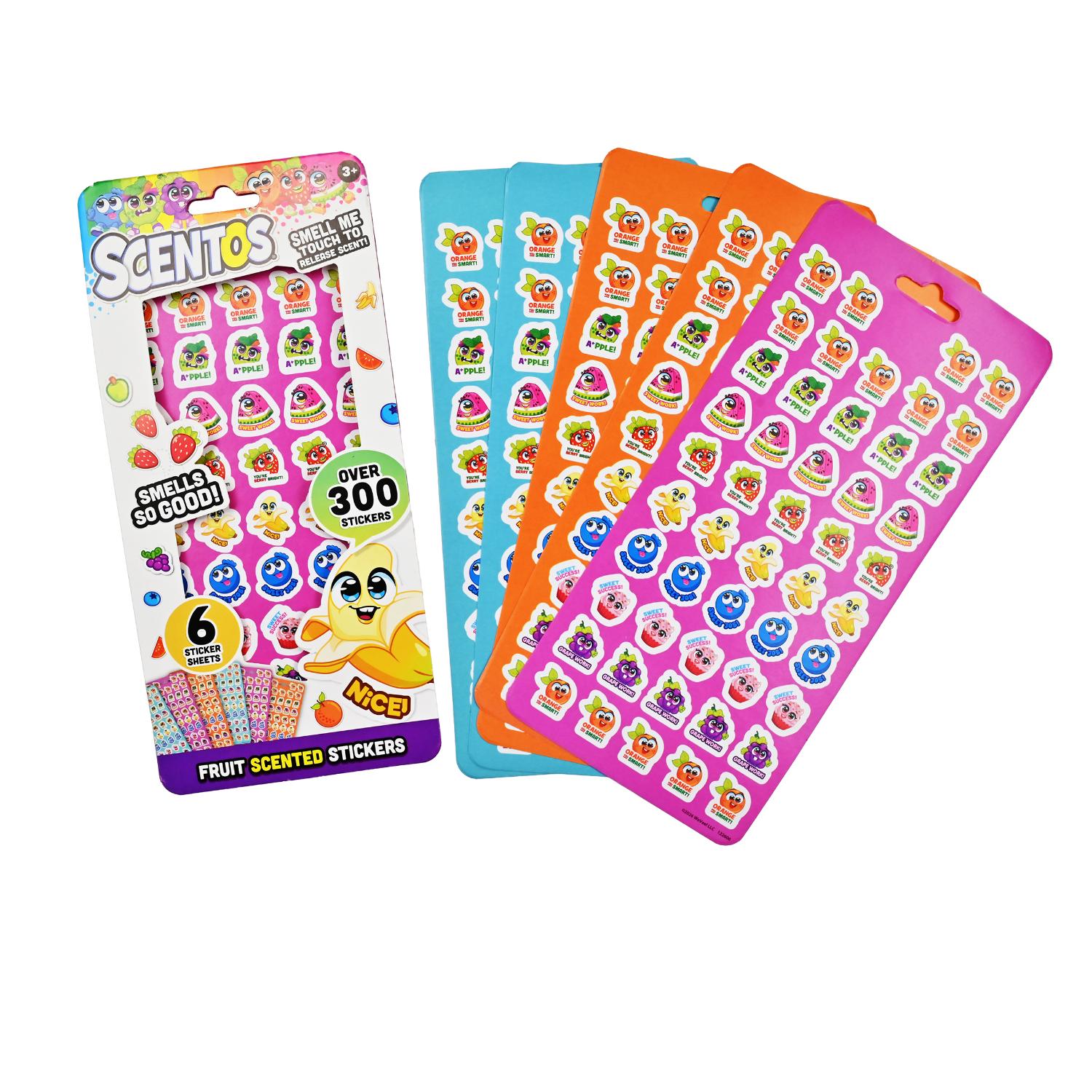 Scentos Scented SugarRush Sticker Sheets - Fruit - Image 2