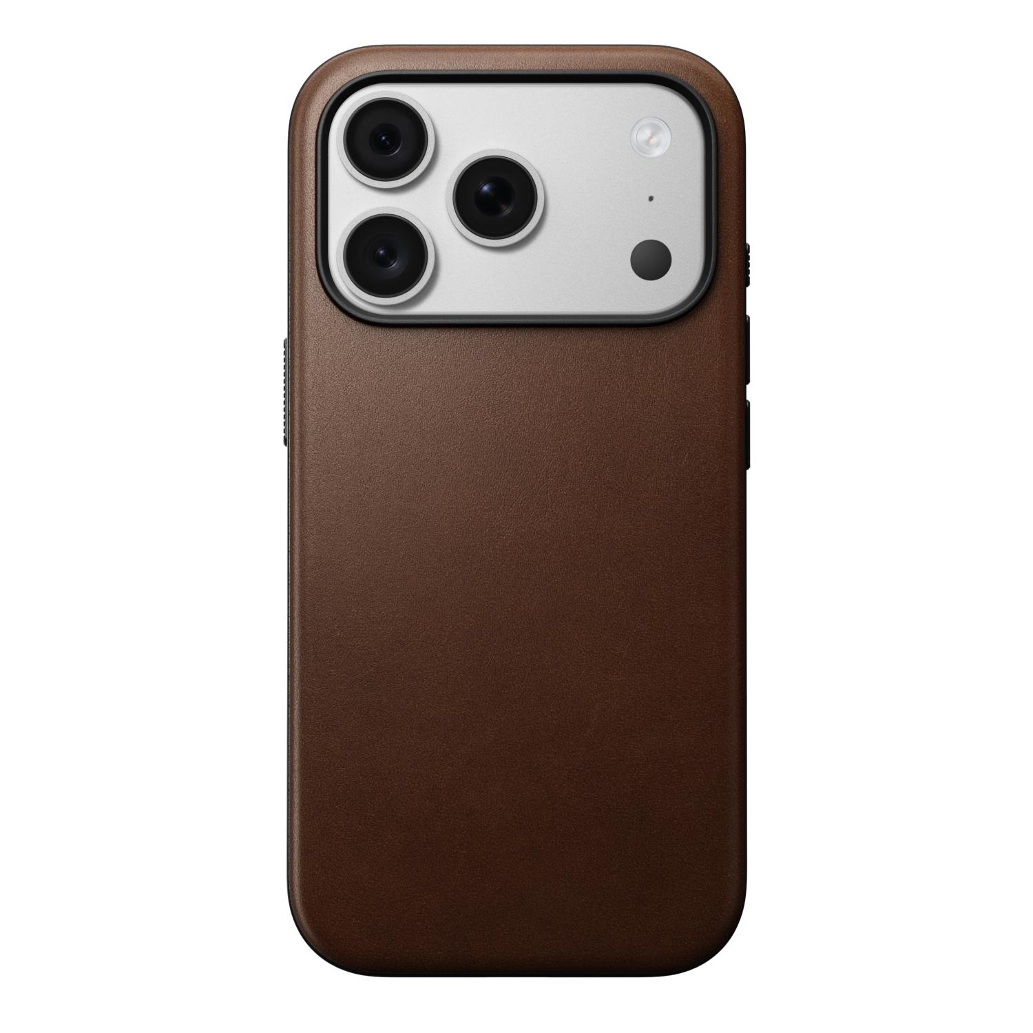 NOMAD Mag Modern Leather Case - Apple iPhone 18 Pro / 17 Pro - Brown - Image 17