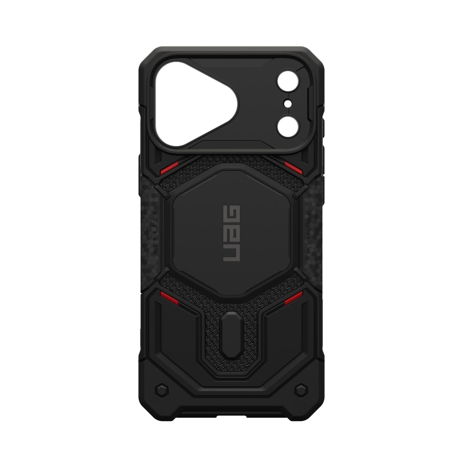 UAG Monarch Pro Magnet Case - Apple iPhone 18 Pro Max / 17 Pro Max - Kevlar Black