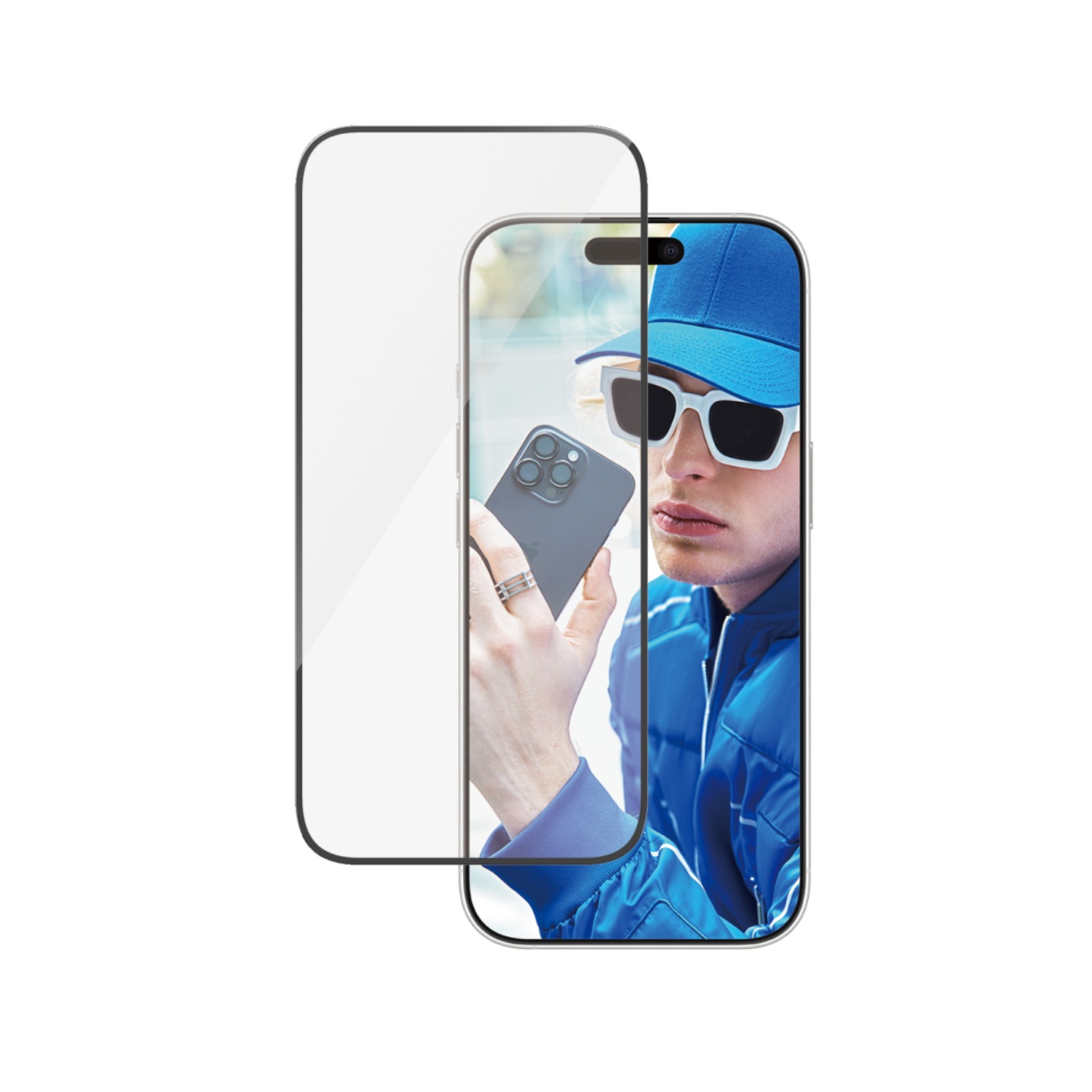 PanzerGlass Screen Protector Ultra Wide Fit - Apple iPhone 16 Pro - Black - Image 38