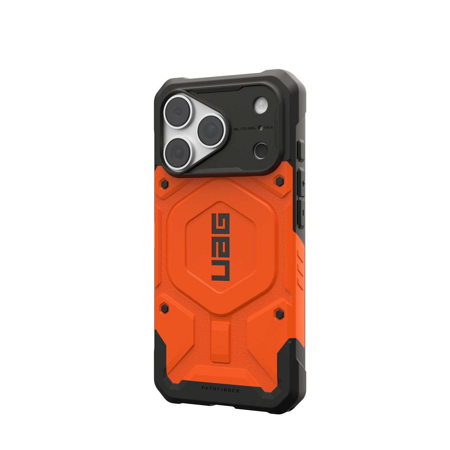 UAG Pathfinder Magnet Case - Apple iPhone 18 Pro / 17 Pro - Orange - Image 11