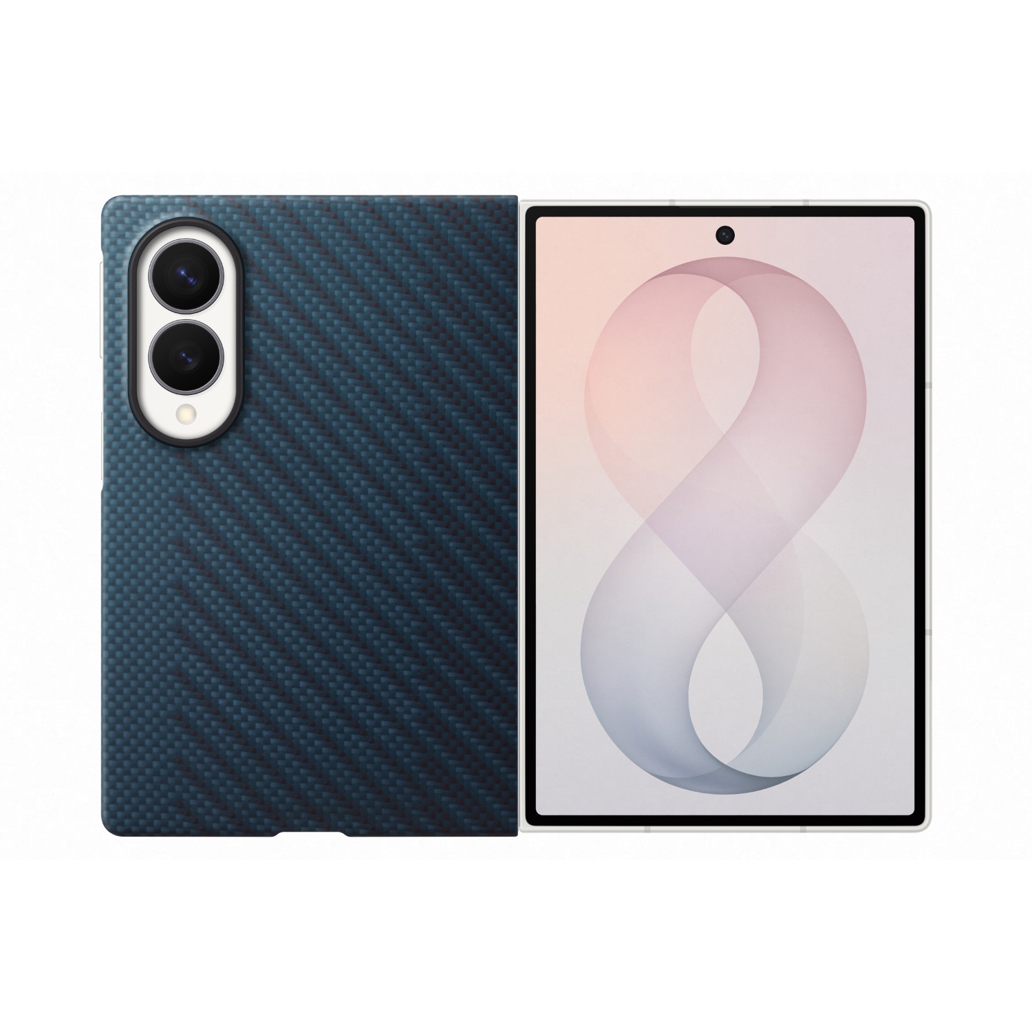 Samsung Carbon Magnet Case - Samsung Galaxy Z Fold8 - Blue - Image 3