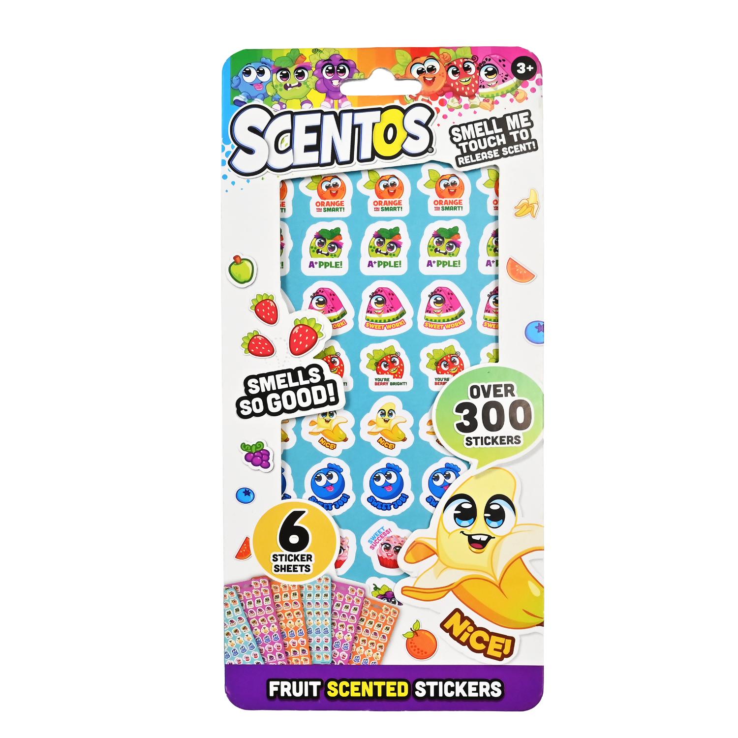 Scentos Scented SugarRush Sticker Sheets - Fruit