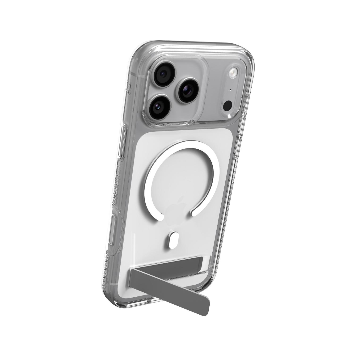 ZAGG Crystal Palace Snap With Kickstand - Apple iPhone 18 Pro Max / 17 Pro Max - Clear - Image 11
