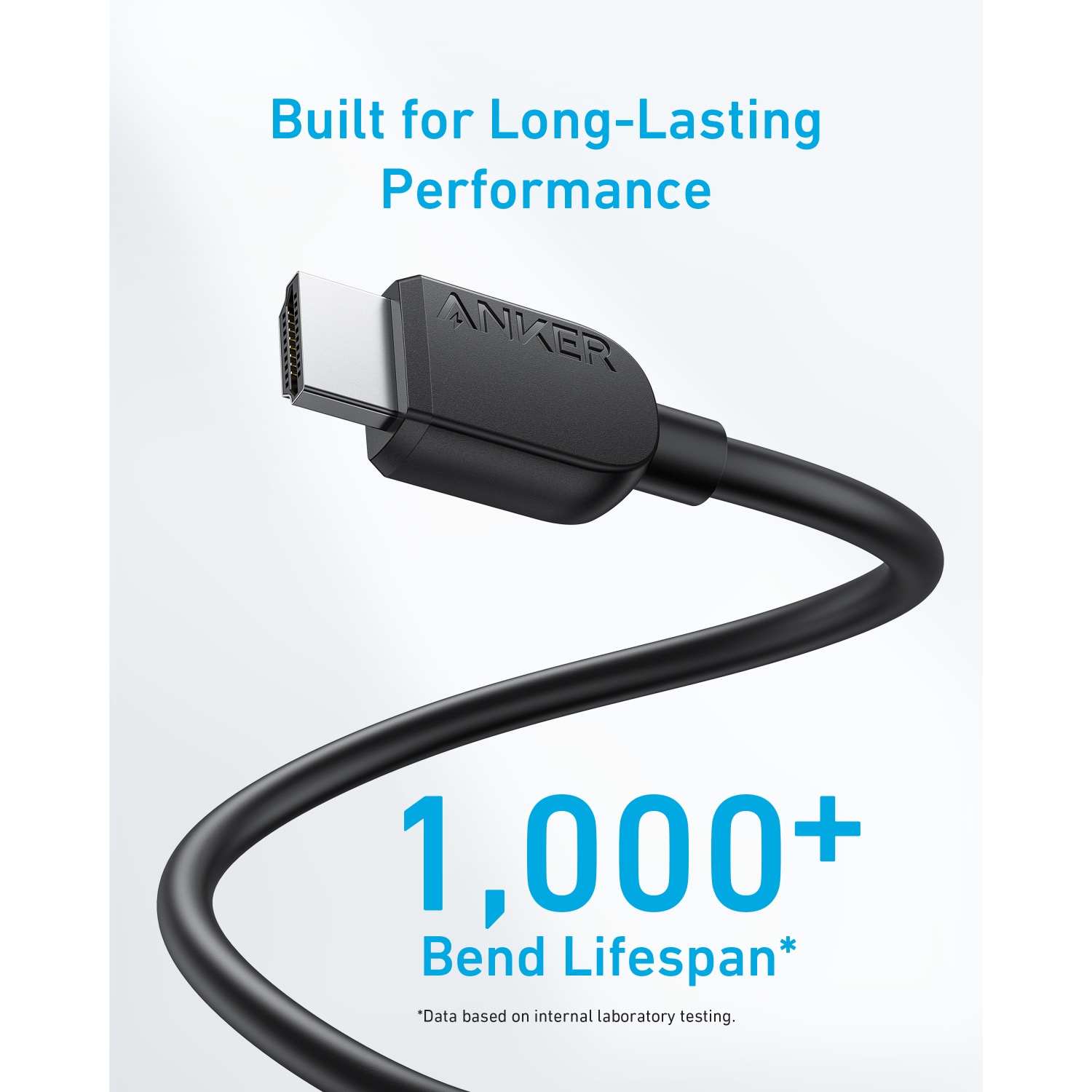 Anker HDMI Adapter Cable 8K@60Hz 1.8m HDMI to HDMI Cord - Black - Image 154