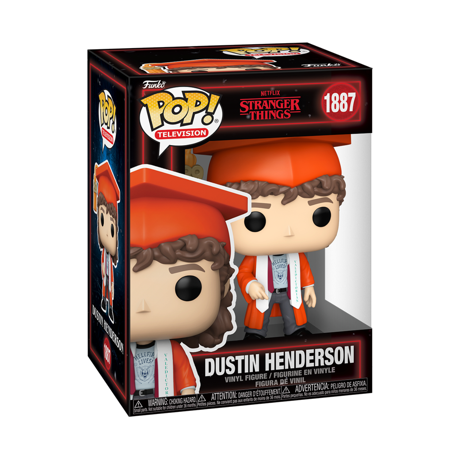 Funko Pop! Television: Stranger Things - Dustin Henderson (Graduation)