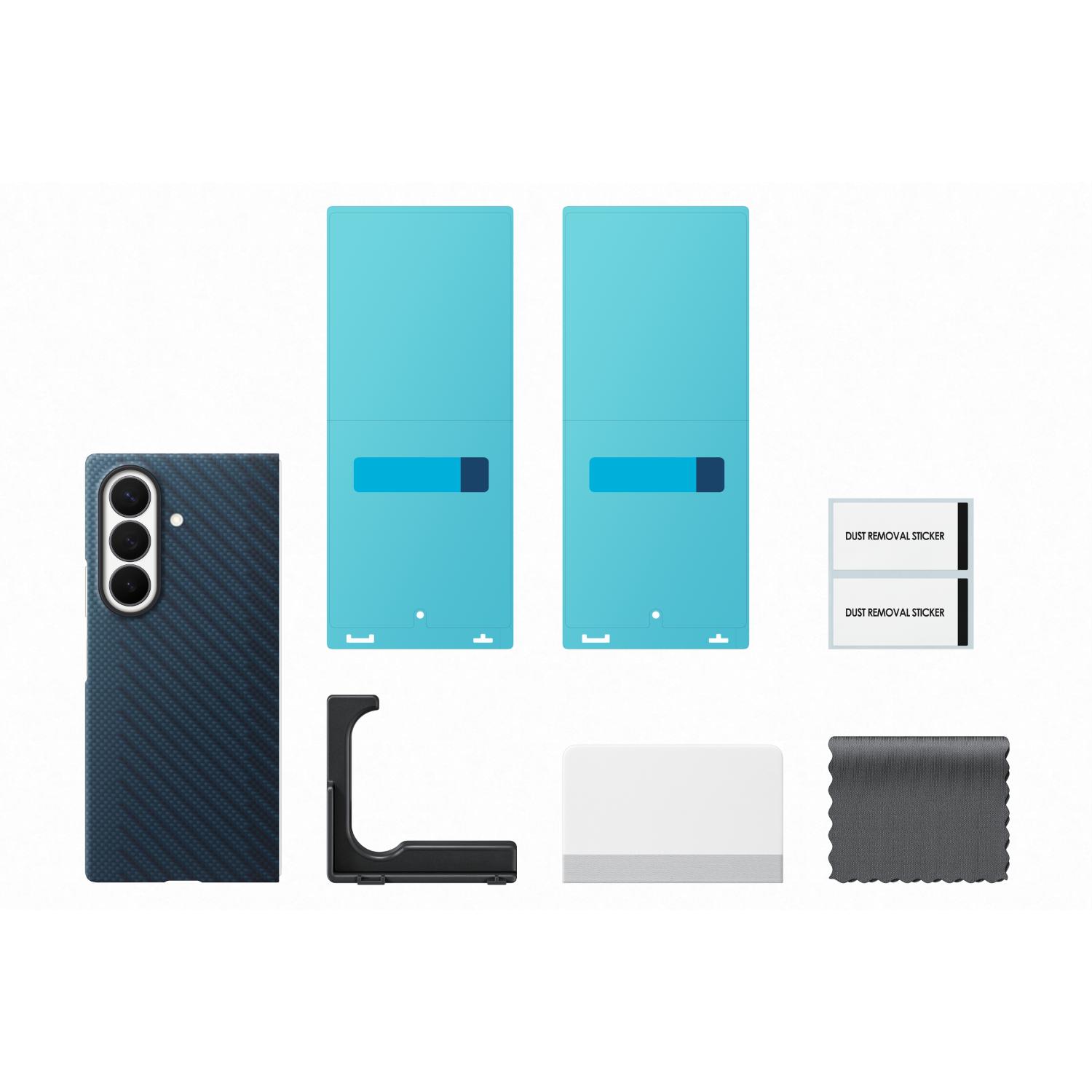 Samsung Carbon Magnet Case - Samsung Galaxy Z Fold8 Ultra - Blue - Image 5