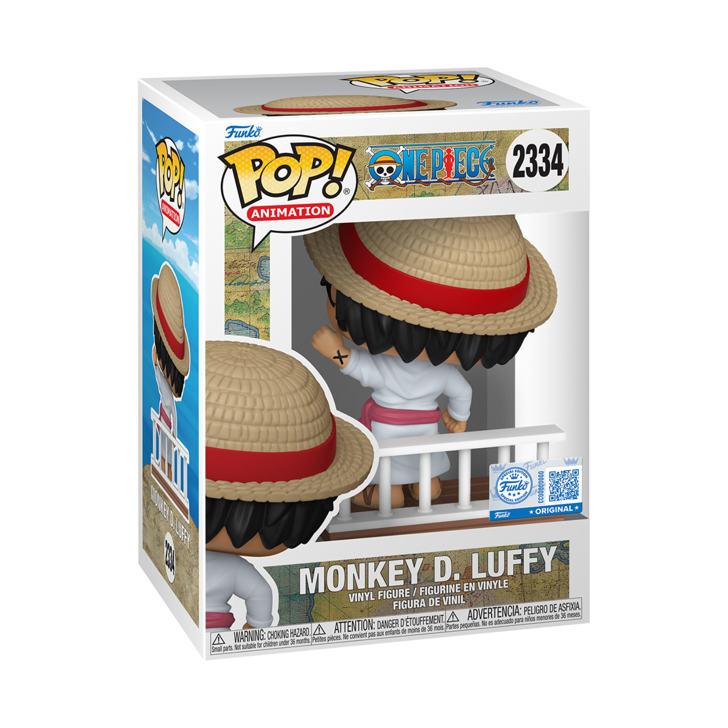 Funko Pop! Animation: One Piece - Monkey D. Luffy (Going Merry)(Special Edition) - Image 3