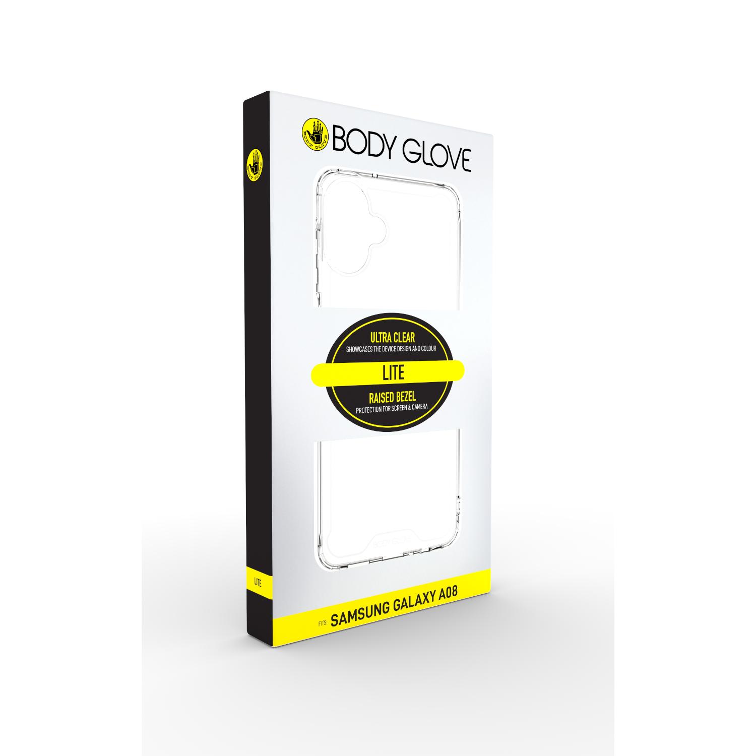 Body Glove Lite Case - Samsung Galaxy A08 - Clear - Image 9