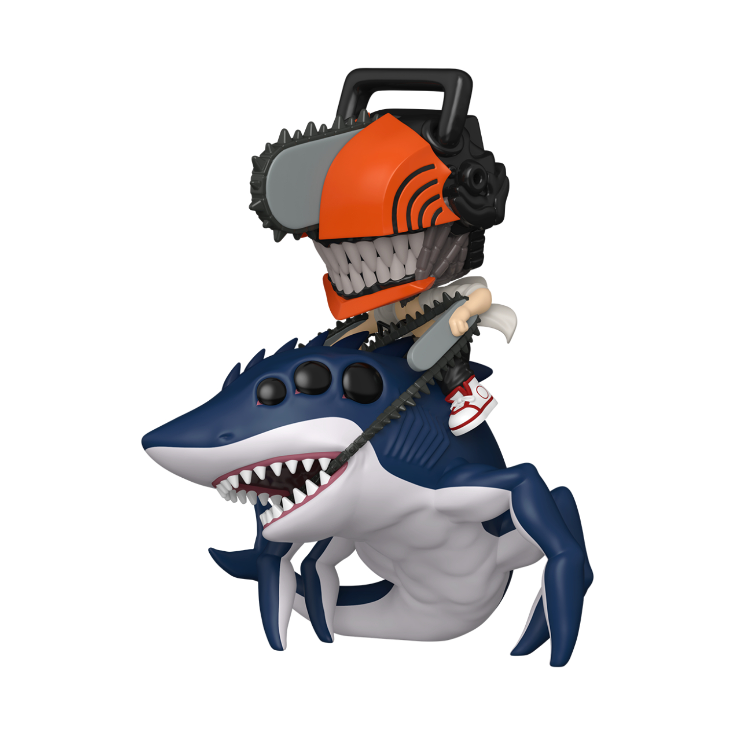 Funko Pop! Ride Deluxe: Chainsaw Man The Movie Reze Arc - Chainsaw Man & Beam - Image 4