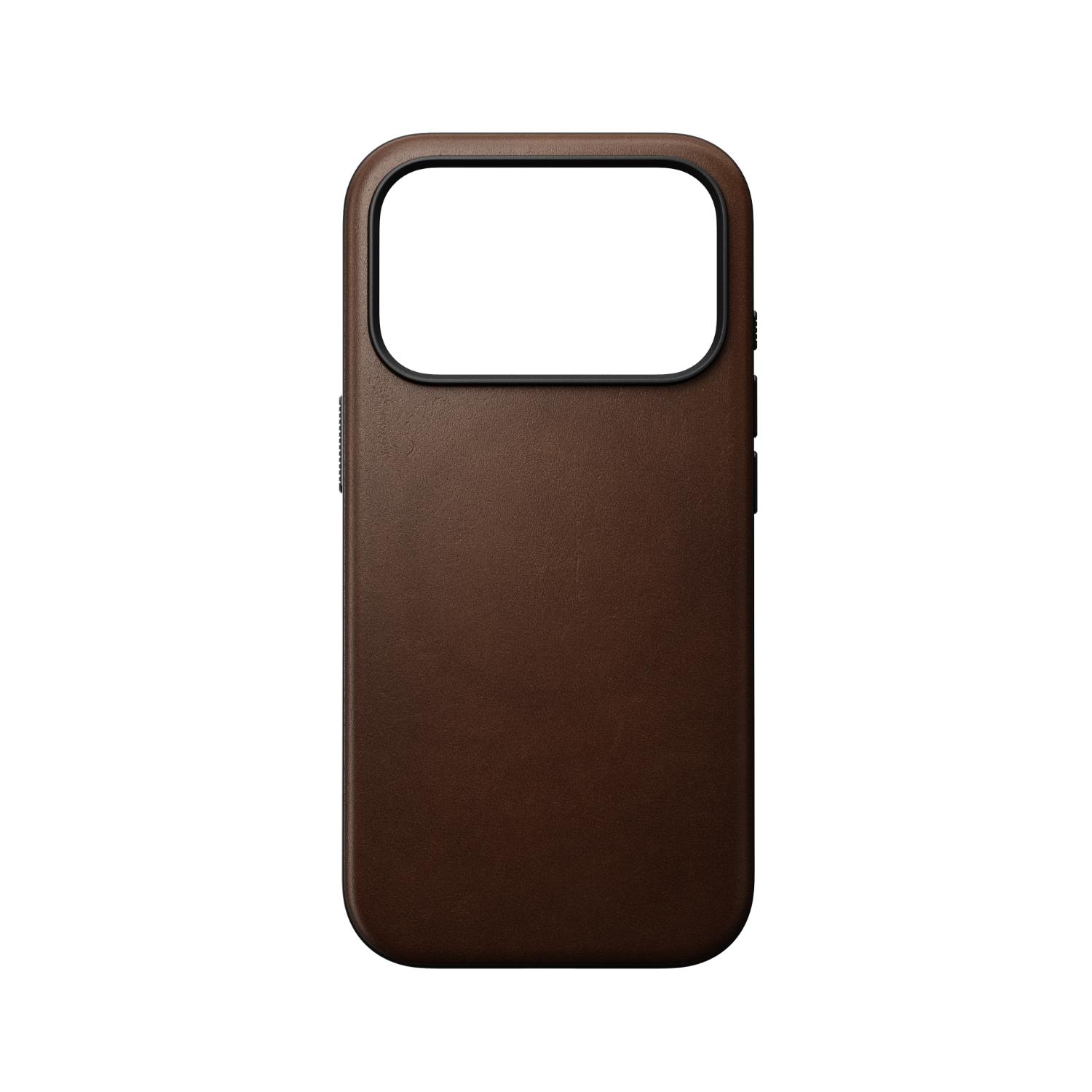 NOMAD Mag Modern Leather Case - Apple iPhone 18 Pro / 17 Pro - Brown - Image 5