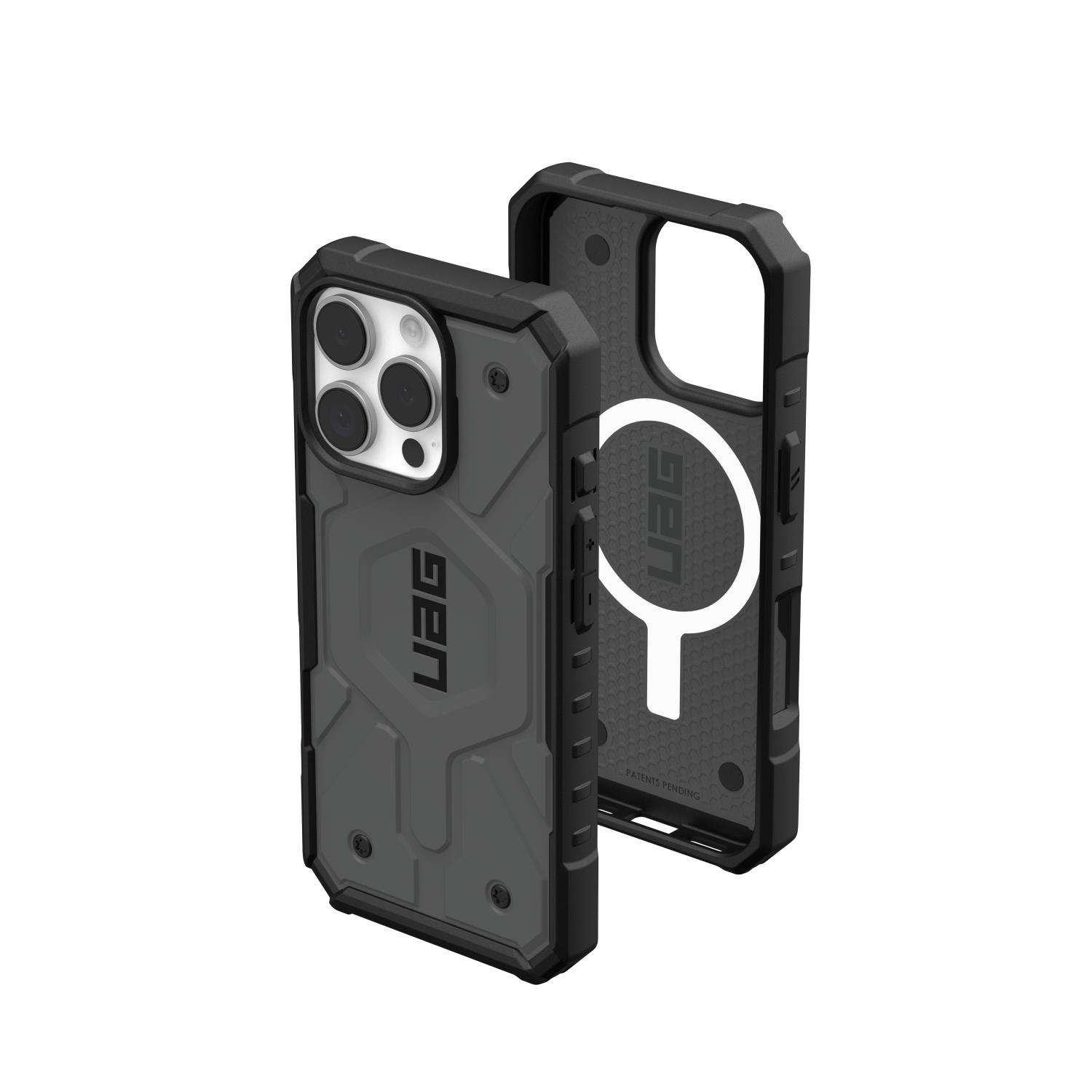 UAG Pathfinder Magsafe Case - Apple iPhone 16 Pro - Silver - Image 11