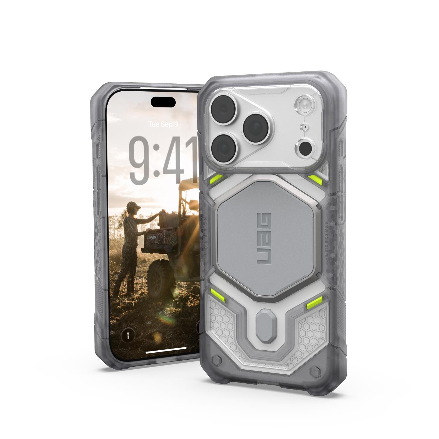 UAG Monarch Pro Magnet Case - Apple iPhone 18 Pro / 17 Pro - Ice - Image 7