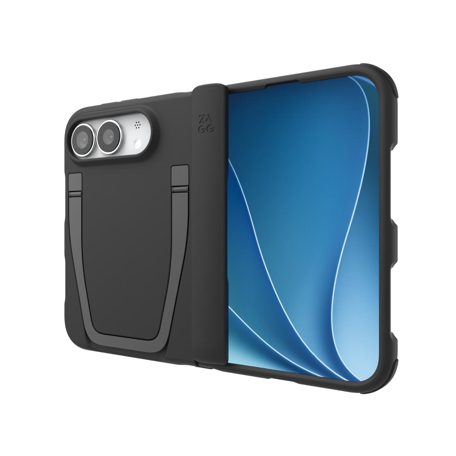 ZAGG Sedona Snap Case With Stand - Apple iPhone Duo - Black - Image 14