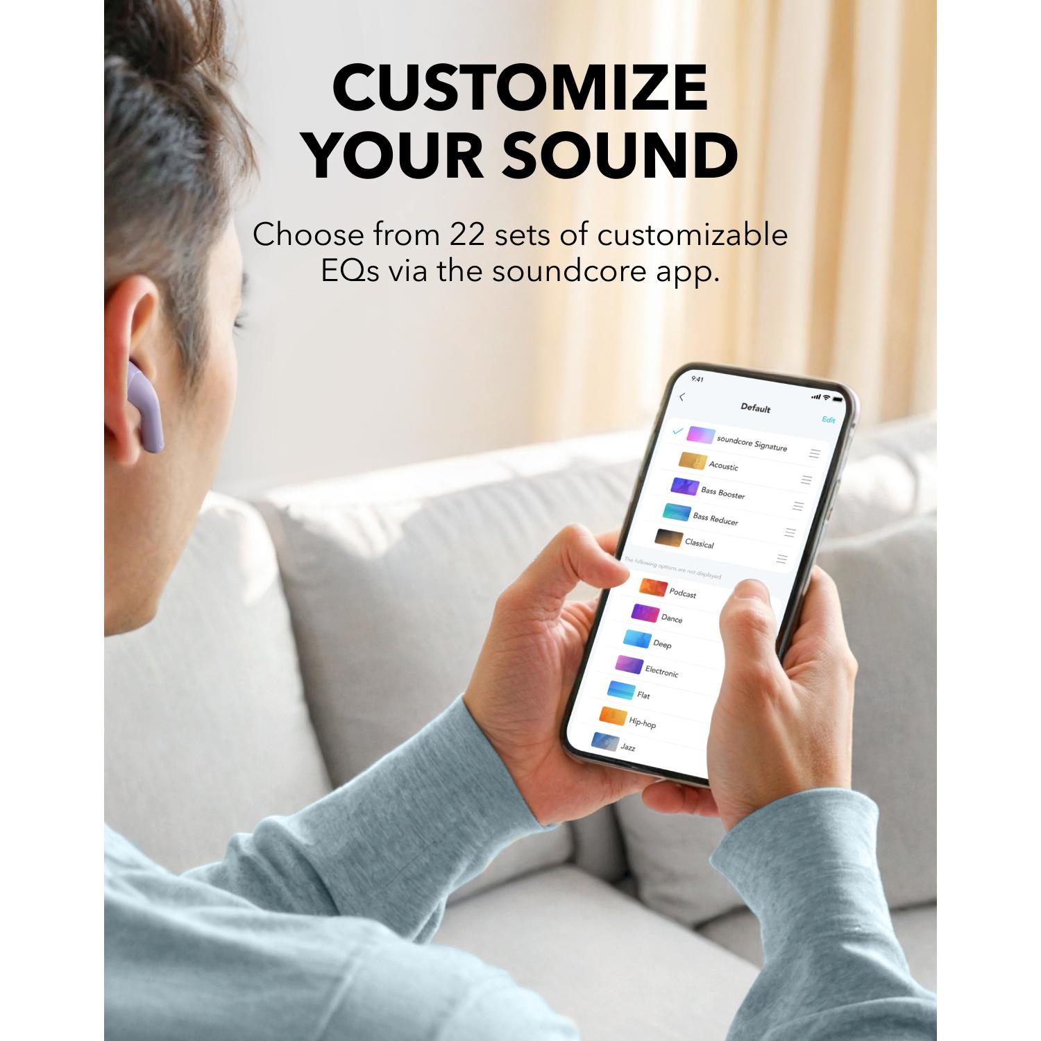 soundcore K20i True Wireless Earbuds - Purple - Image 90