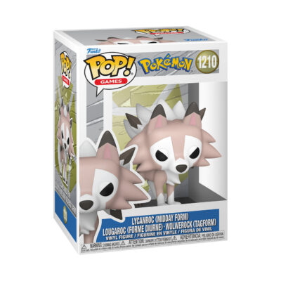 Funko Pop! Games: Pokémon - Lycanroc (Midday Form)