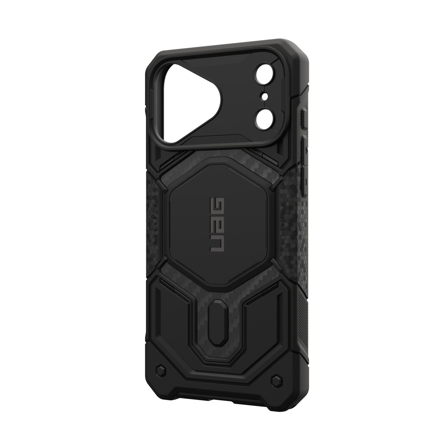 UAG Monarch Pro Magnet Case - Apple iPhone 18 Pro Max / 17 Pro Max - Carbon Fibre - Image 13